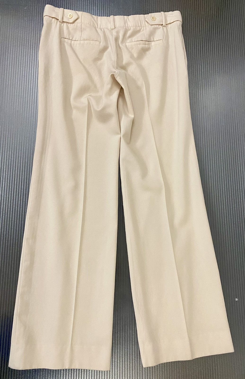 Chloe Chloé 🇫🇷 pink rose wool straight wide leg Marbre trousers 42 Size 28" / US 6 / IT 42 - 3 Thumbnail
