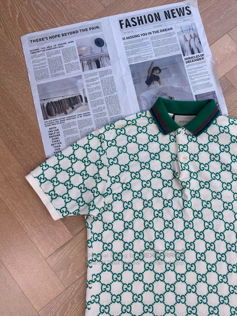 Gucci Gucci Classic full-print GG printed POLO shirt Size US M / EU 48-50 / 2 - 6 Thumbnail