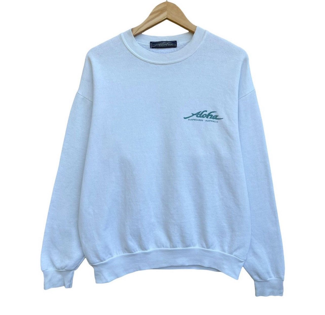 Vintage Vintage 90s Aloha Hawaii Surfboard Australia Sweatshirt Size US L / EU 52-54 / 3 - 2 Thumbnail