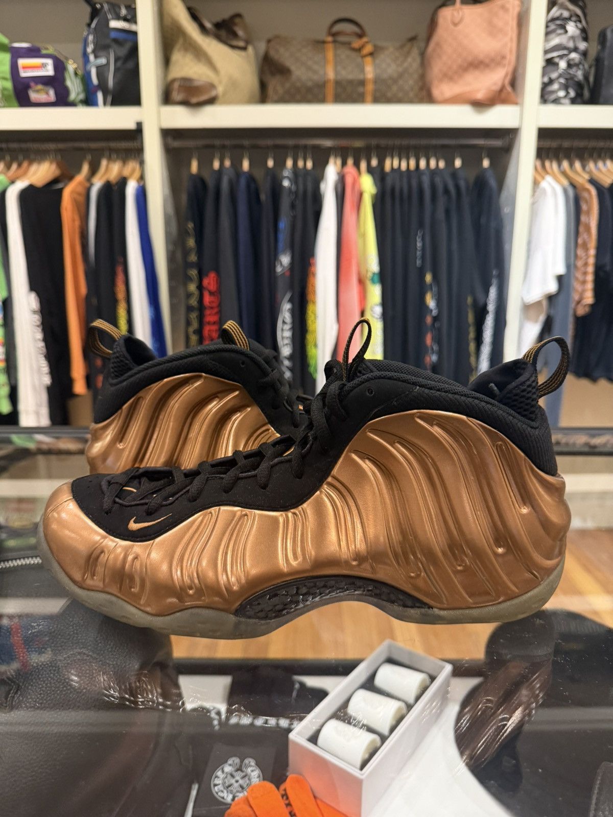Nike Nike Air Foamposite One - Copper Size US 12 / EU 45 - 1 Thumbnail