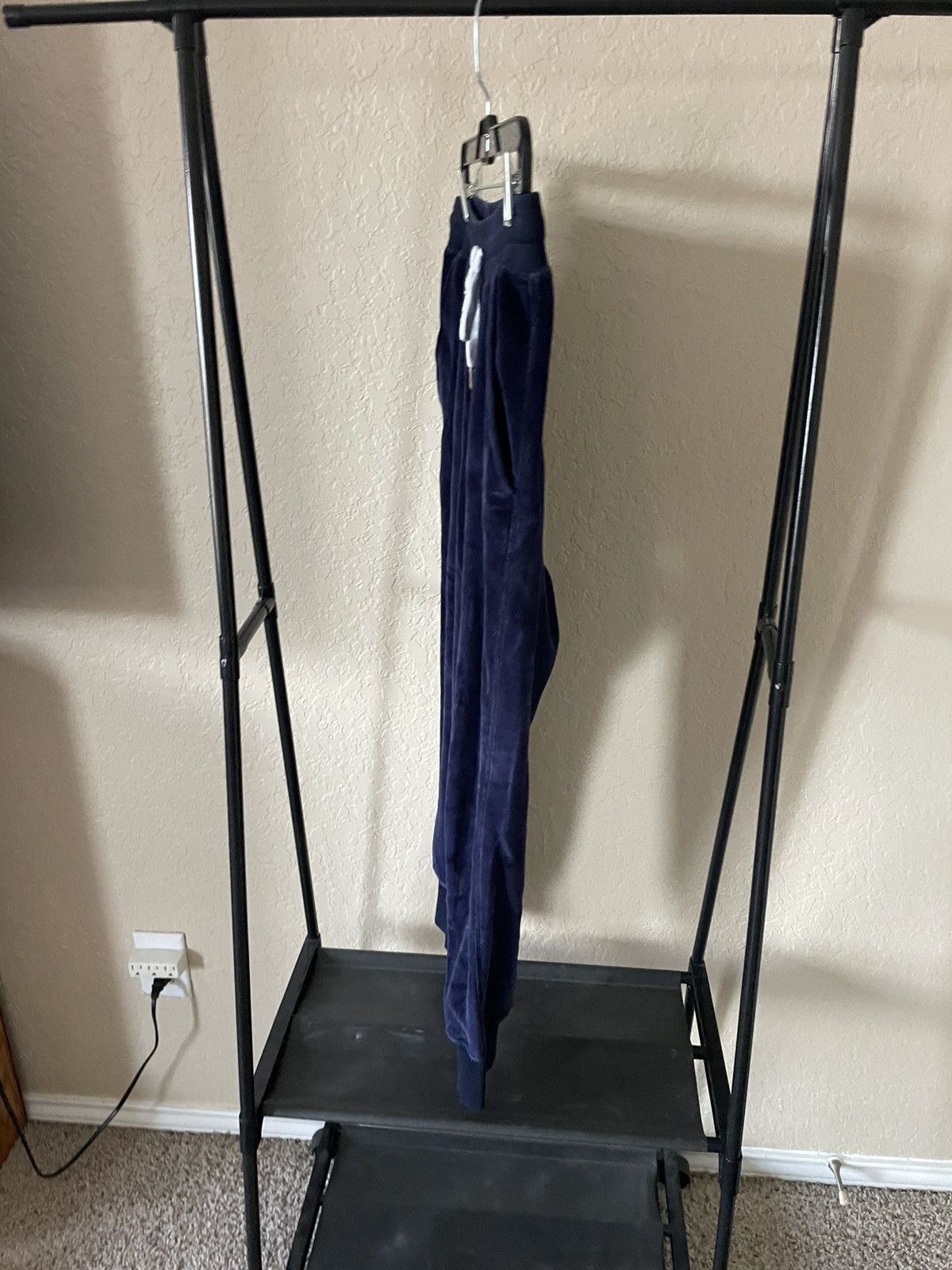 AMI Velour Cropped Drawstring joggers Size US 28 / EU 44 - 5 Thumbnail