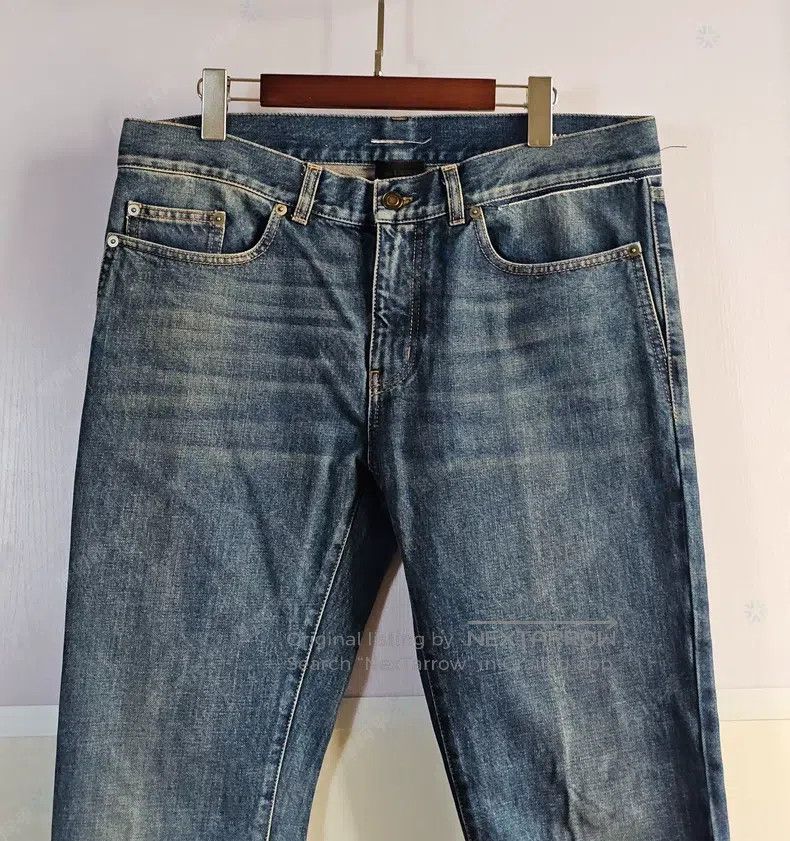 Saint Laurent Paris Saint Laurent Paris Men's Denim Pants i Size US 32 / EU 48 - 2 Thumbnail