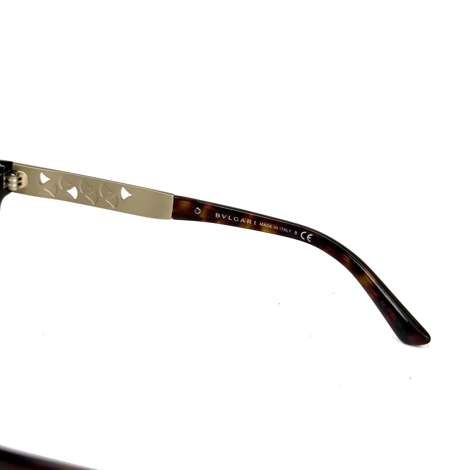 Bvlgari BVLGARI BV4154B 4154 DIVAS DREAM Brown Gold Fan Eyeglasses Size ONE SIZE - 8 Thumbnail