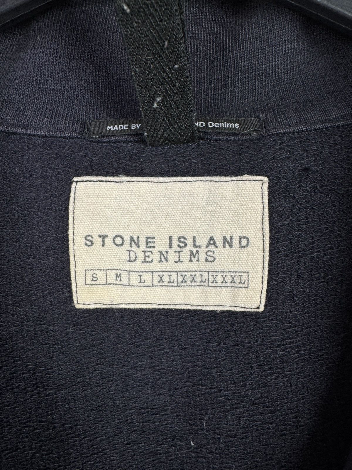 Stone Island Stone Island Denims Archive Black 1/2 Zip Pullover Size XXL Size US XXL / EU 58 / 5 - 9 Thumbnail
