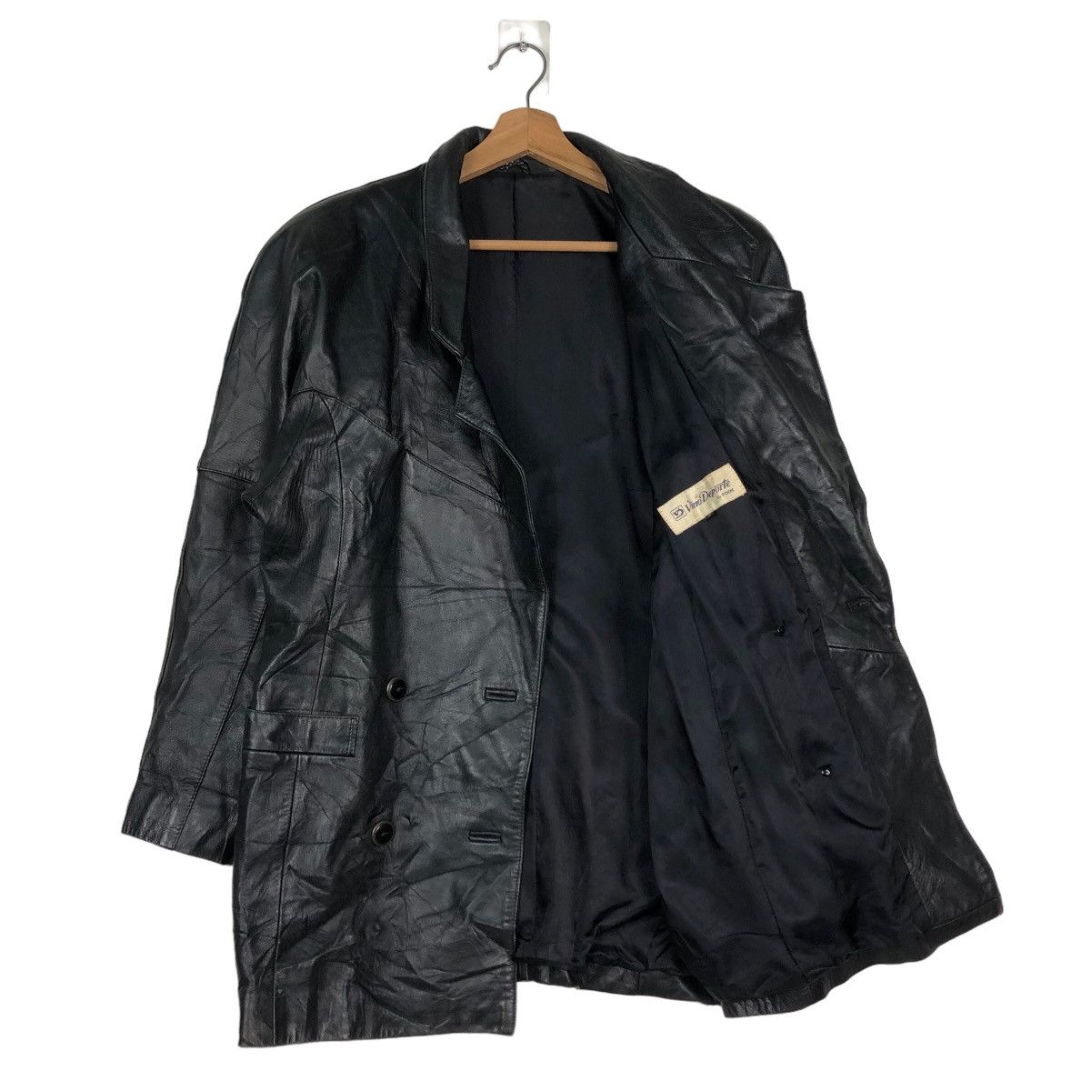 Japanese Brand 🔥Vintage Biker Leather Jacket Vino Deporte Issey Miyake Size US M / EU 48-50 / 2 - 10 Thumbnail