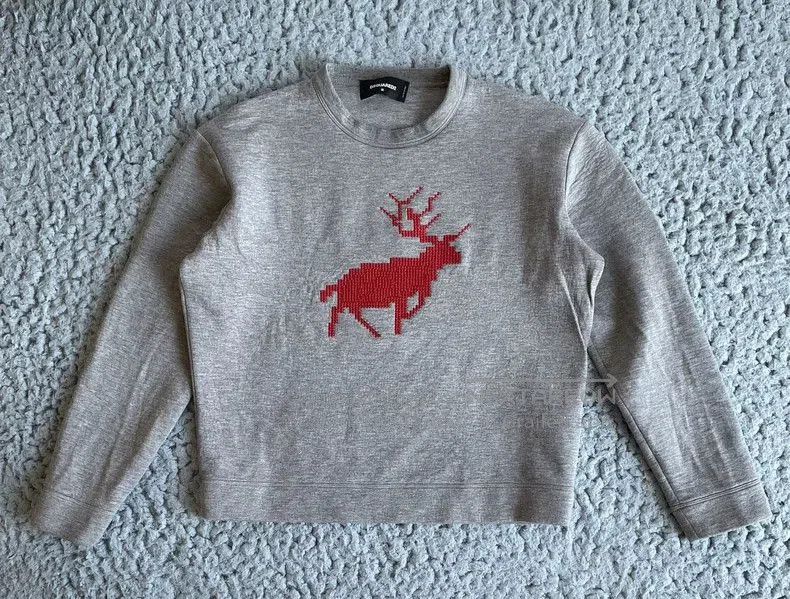 Dsquared2 DSquared2 Embroidered Deer Sweatshirt. Size US M / EU 48-50 / 2 - 1 Thumbnail