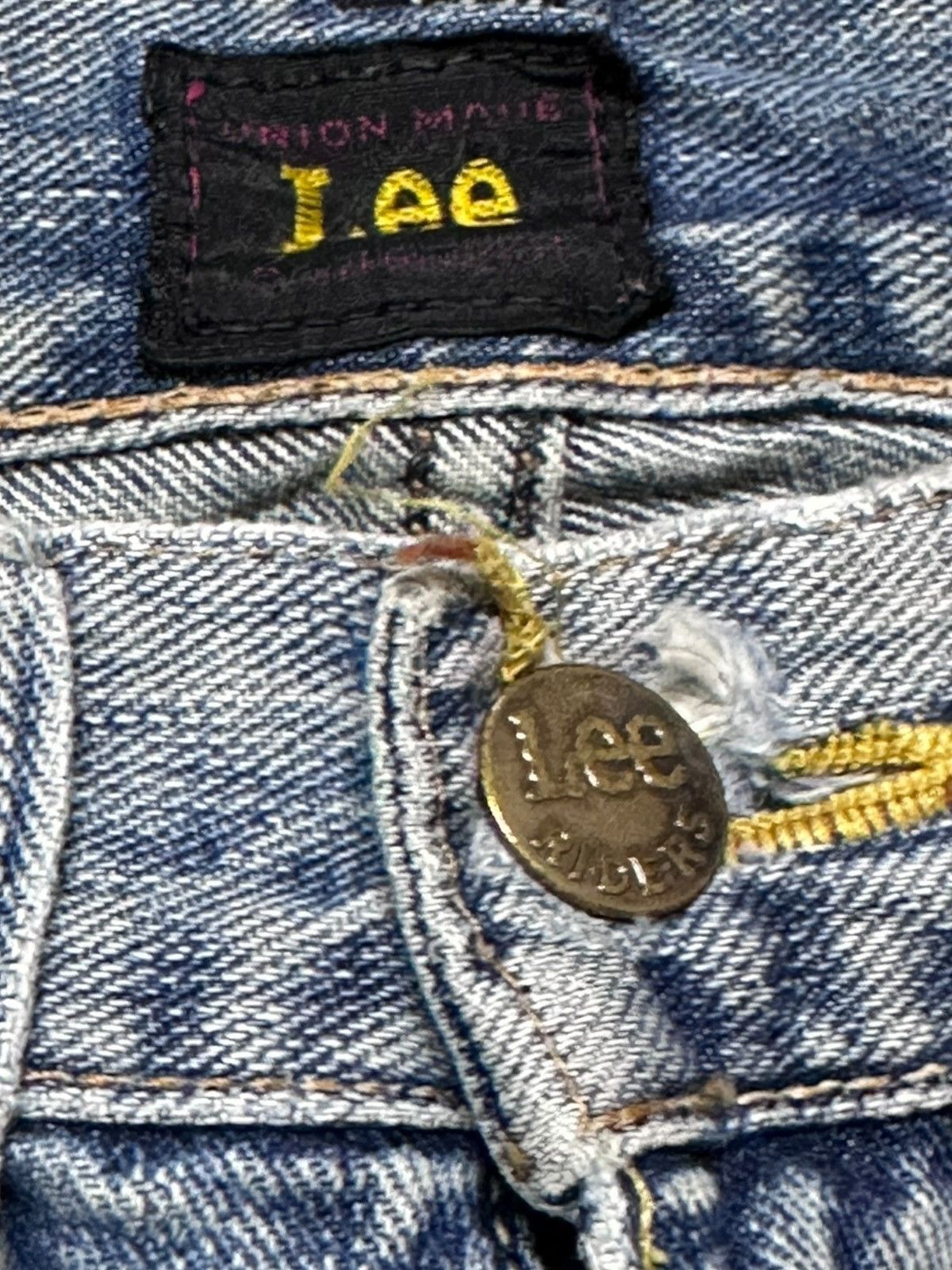 Lee Vintage Lee Union Made Faded Patches Denim Size US 32 / EU 48 - 8 Thumbnail