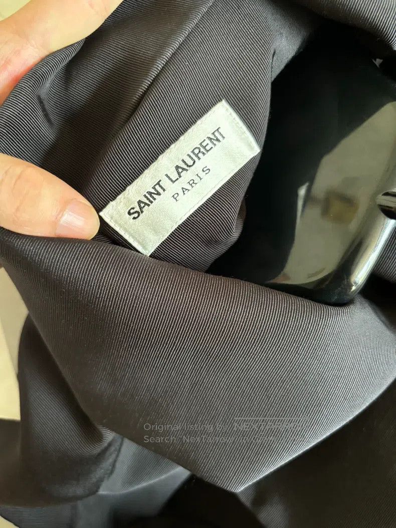 Saint Laurent Paris Saint Laurent Paris size 41 Bowtie Shirt Size US XL / EU 56 / 4 - 3 Thumbnail