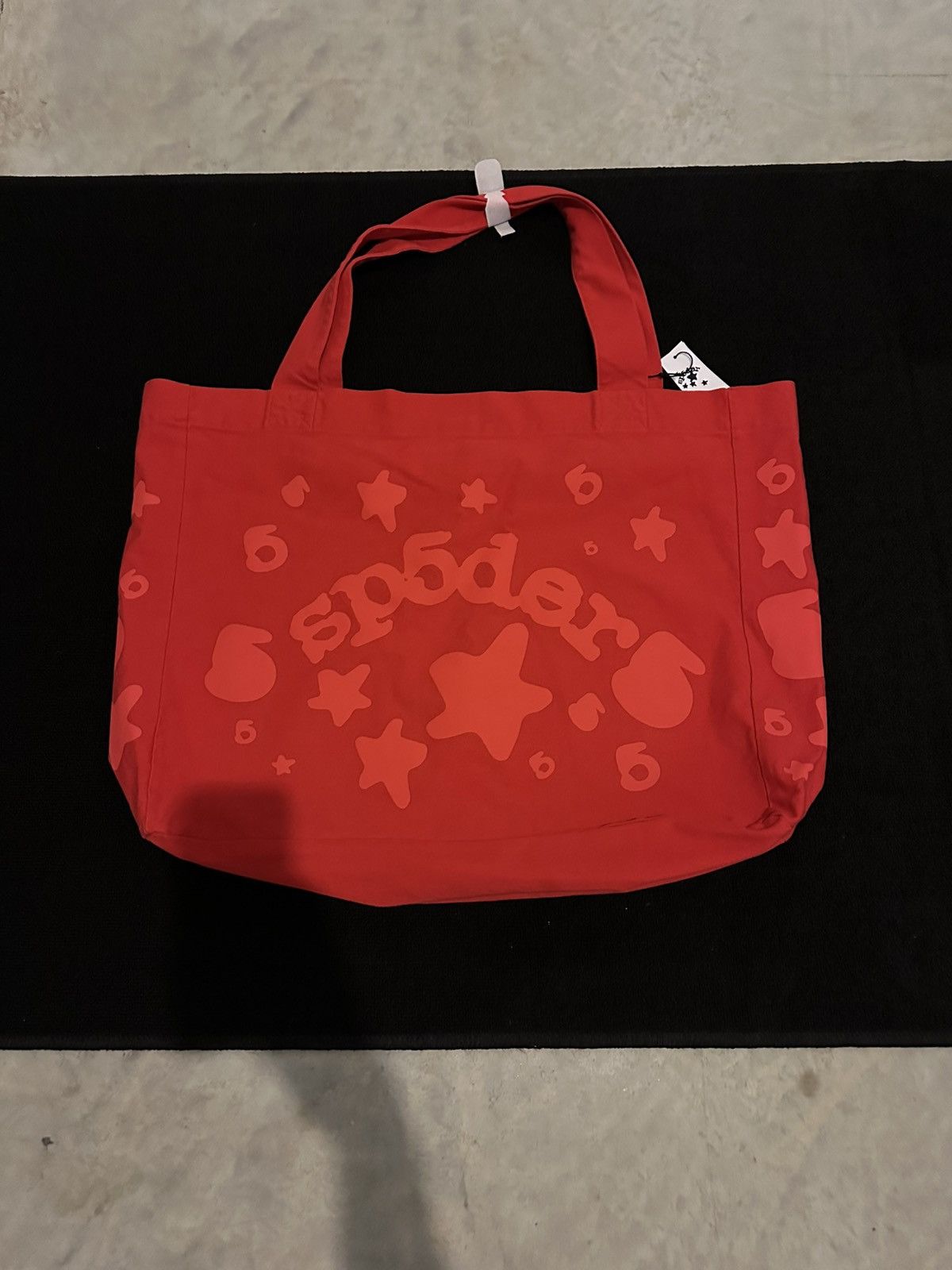 Sp5der Sp5der Red Tote Bag Size ONE SIZE - 2 Thumbnail