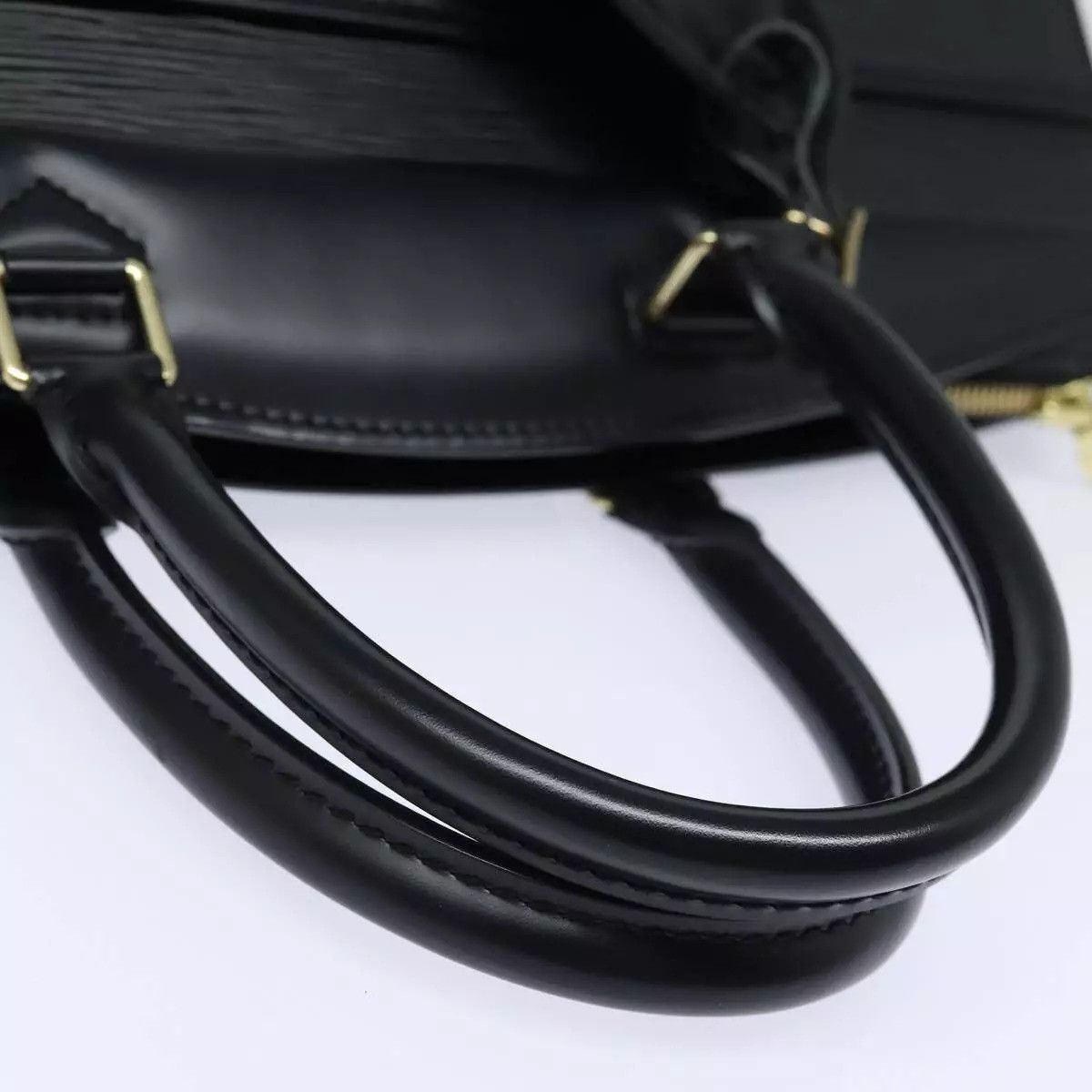 Louis Vuitton LOUIS VUITTON Epi Riviera Hand Bag Noir Black Size ONE SIZE - 15 Thumbnail
