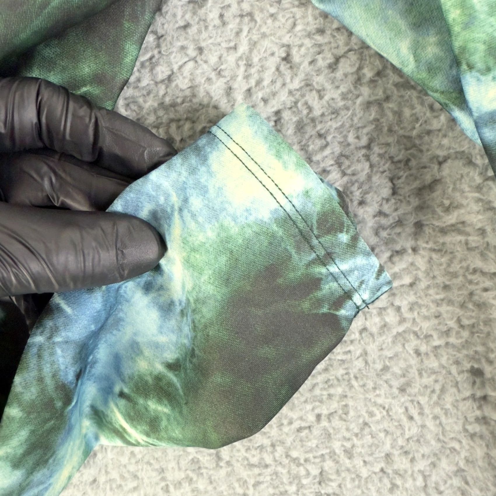 Carbon Carbon38 Womens Medium Green Tie Dye High Rise 7/8 Leggings Workout Yoga Size 32" / US 10 / IT 46 - 6 Thumbnail