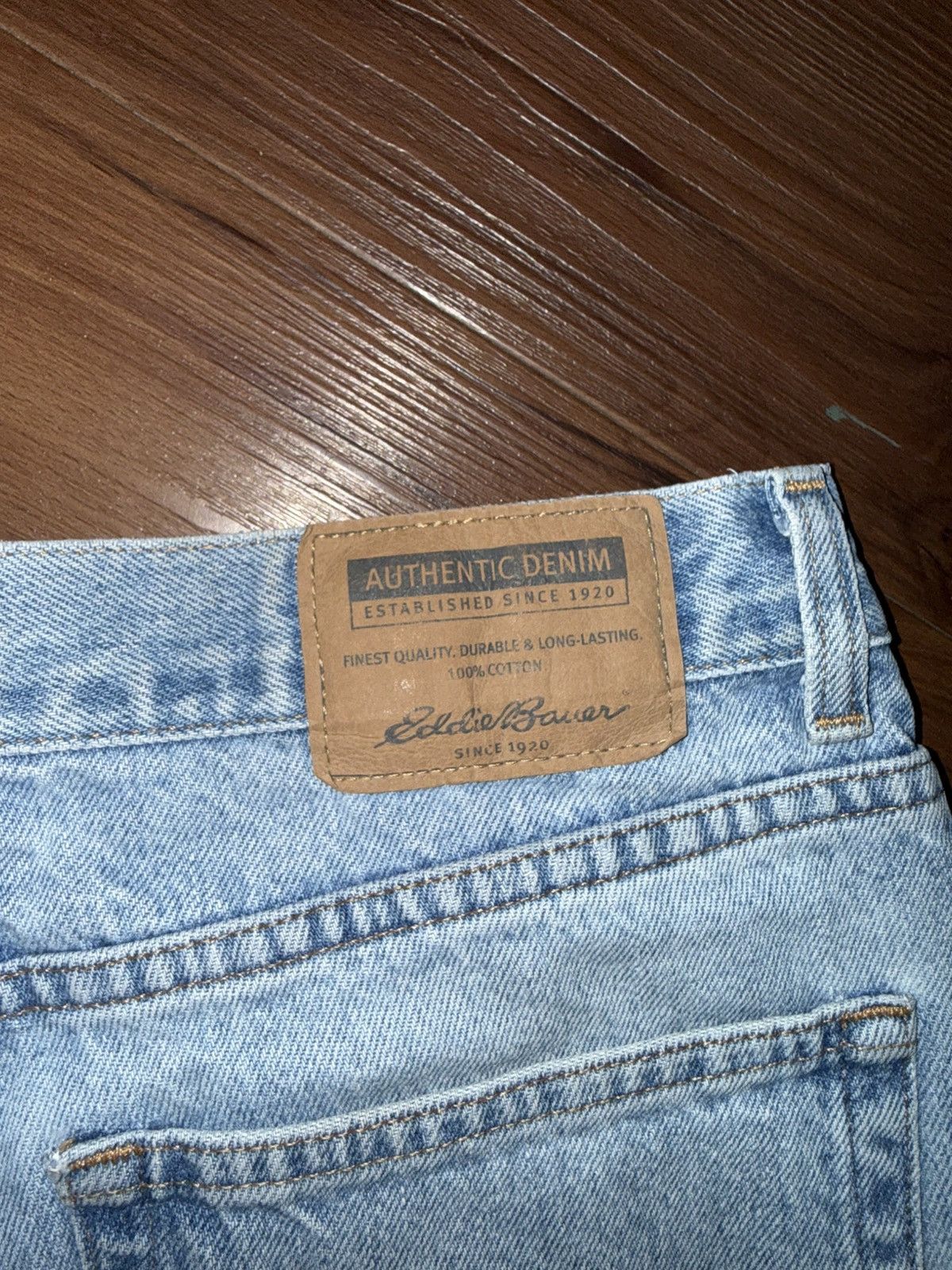 Eddie Bauer Vintage Eddie Bauer classic fit 90s 1990s denim Jeans 30x28 Size US 30 / EU 46 - 4 Thumbnail