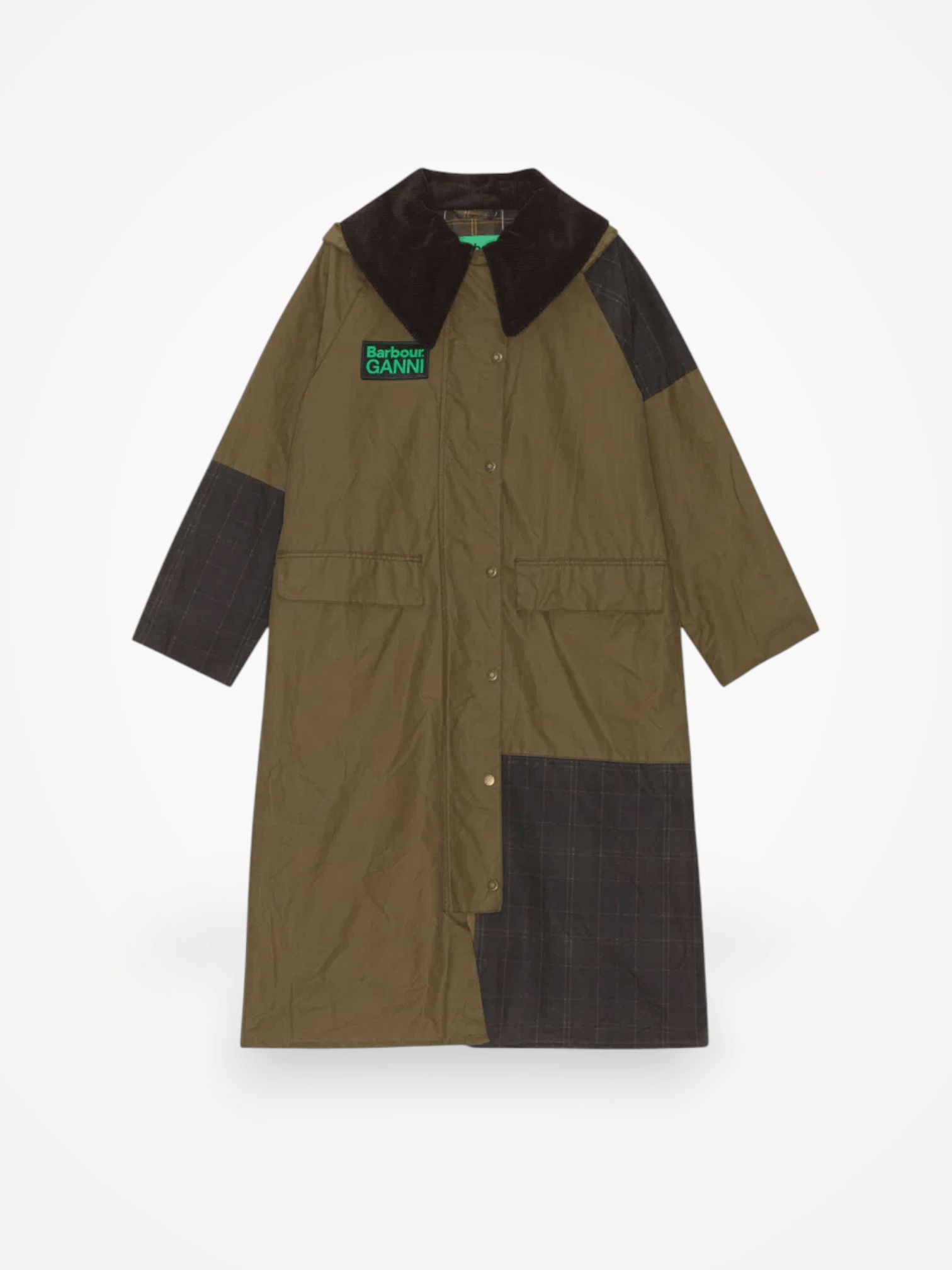 Barbour Barbour x Ganni Burghley Coat Coat Size S / US 4 / IT 40 - 1 Thumbnail