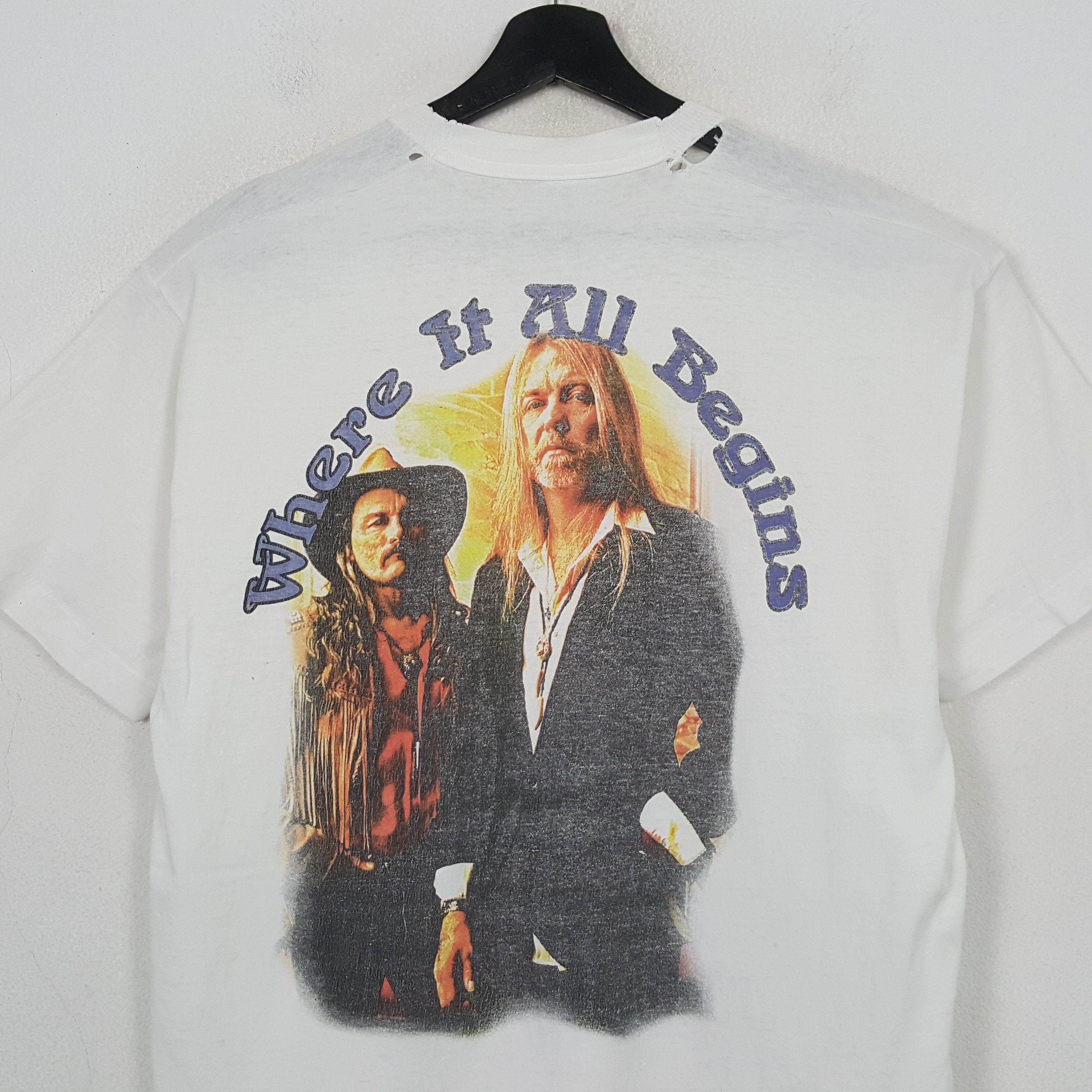 Band Tees The Allman Brothers Band Vintage Tshirt RR29 Size US L / EU 52-54 / 3 - 4 Thumbnail