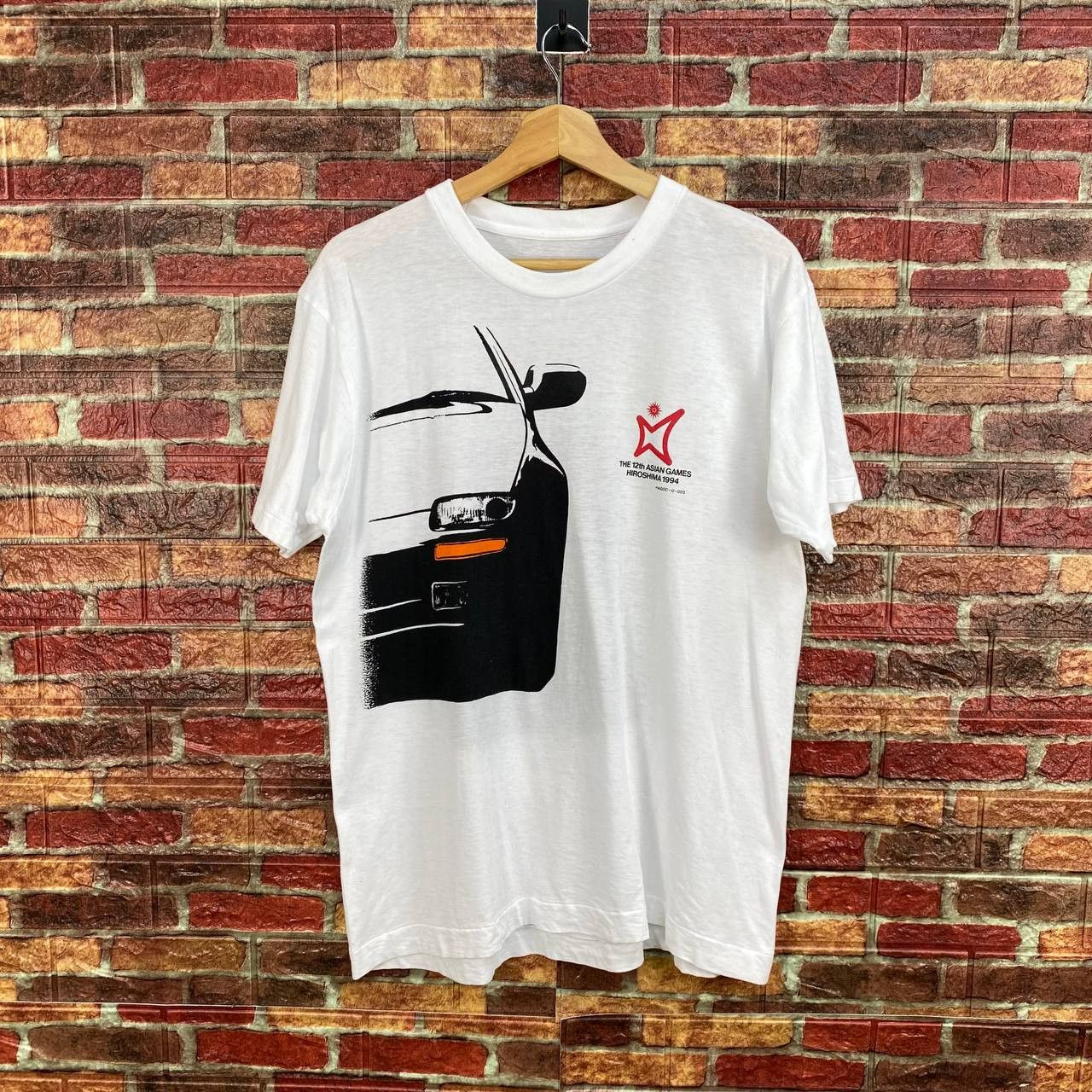 Vintage Vintage Mazda tshirt The 12th Asian Games Hiroshima 1994 Size US L / EU 52-54 / 3 - 1 Thumbnail