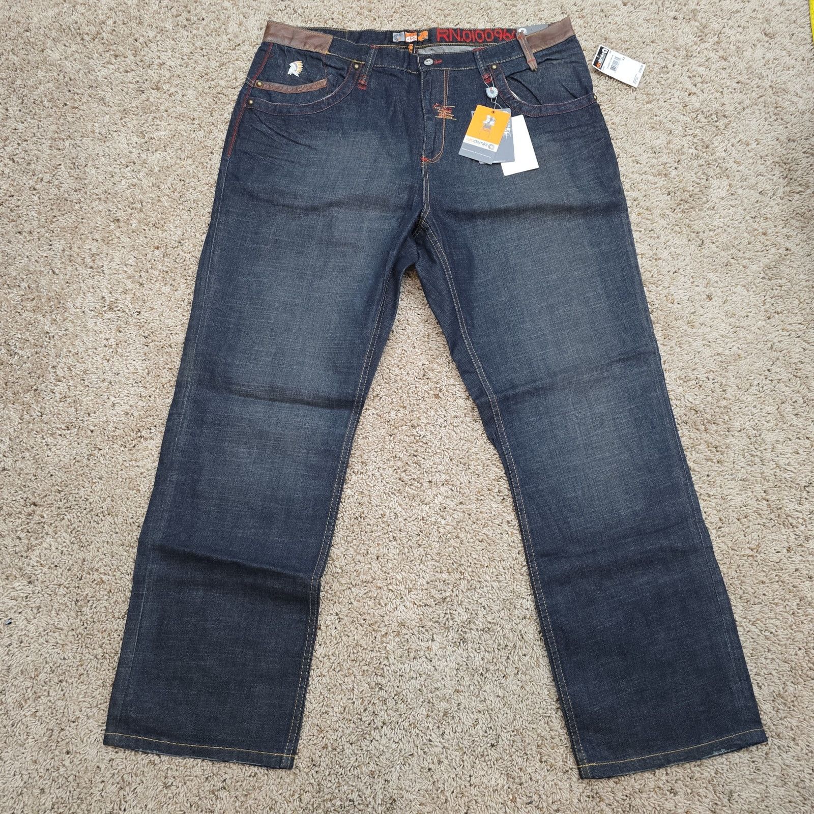 Akademiks Vintage Akademiks Baggy Wide Leg Pinkman Jeans 42x34 NWT Size US 42 / EU 58 - 2 Thumbnail
