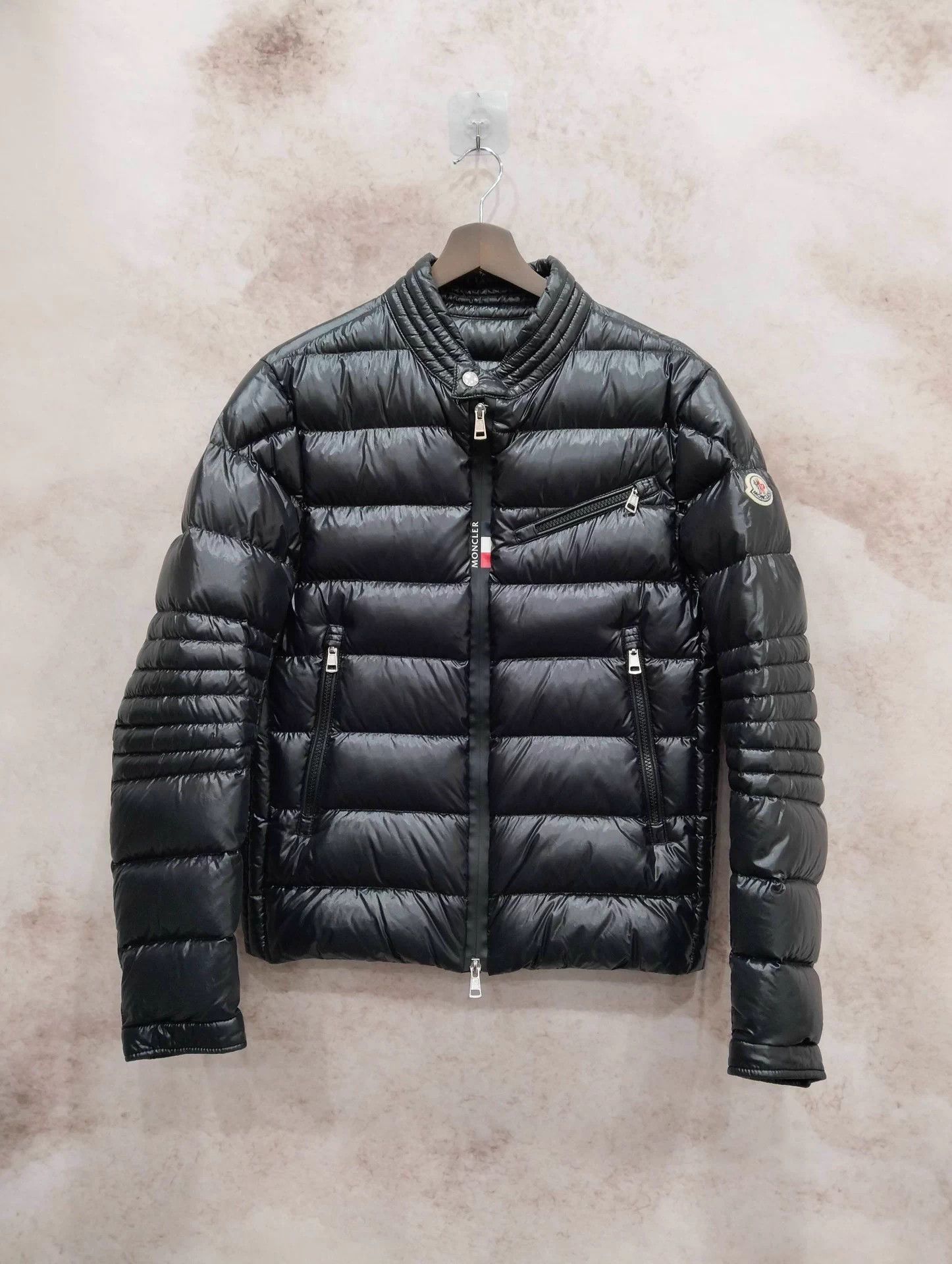 Moncler Moncler black high neck technical puffer jacket size 2 Size US M / EU 48-50 / 2 - 1 Thumbnail