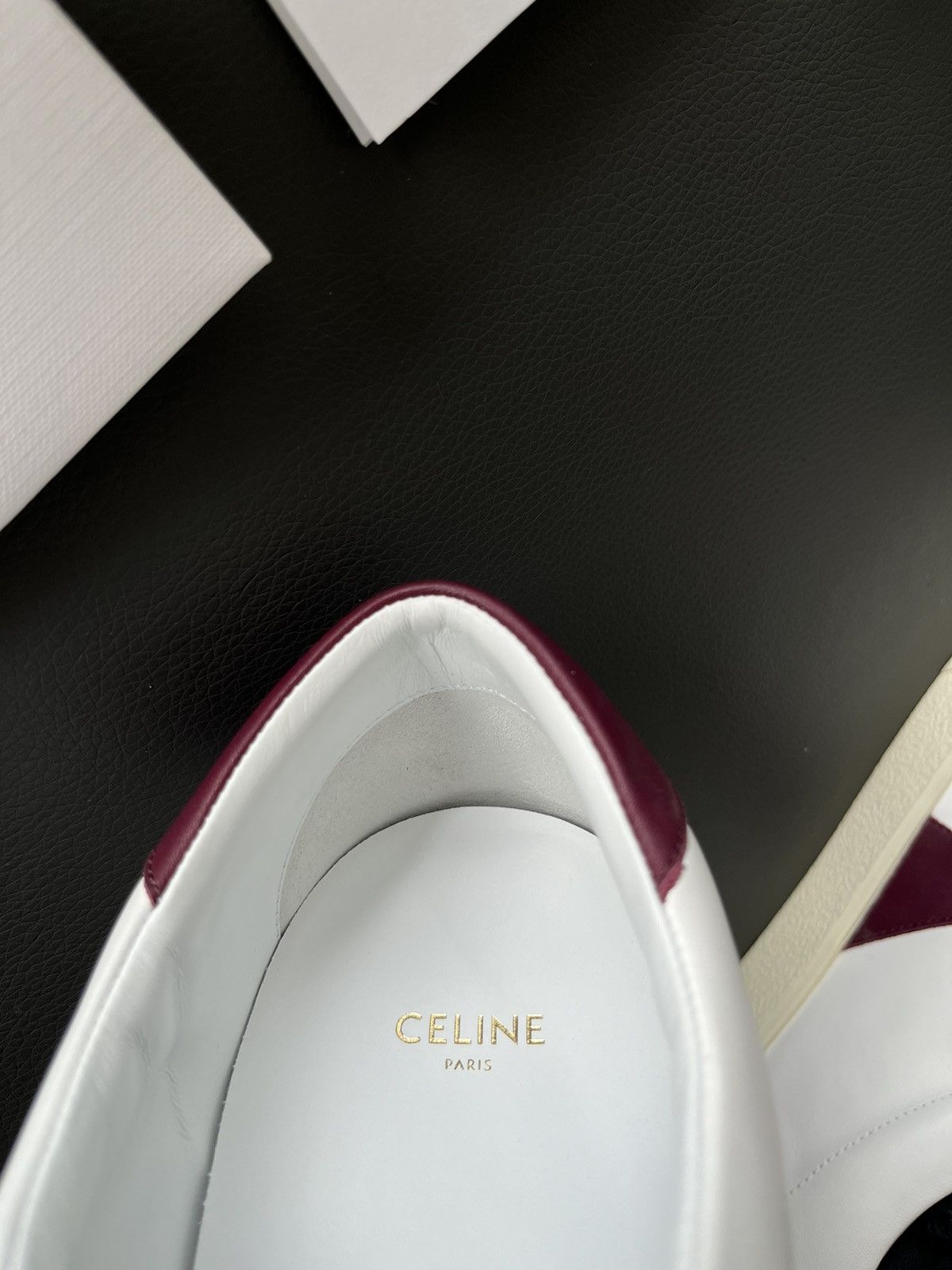 Celine × Hedi Slimane Runway Celine Hedi Slimane Classic Triomphe Sneaker Size US 13 / EU 46 - 18 Thumbnail