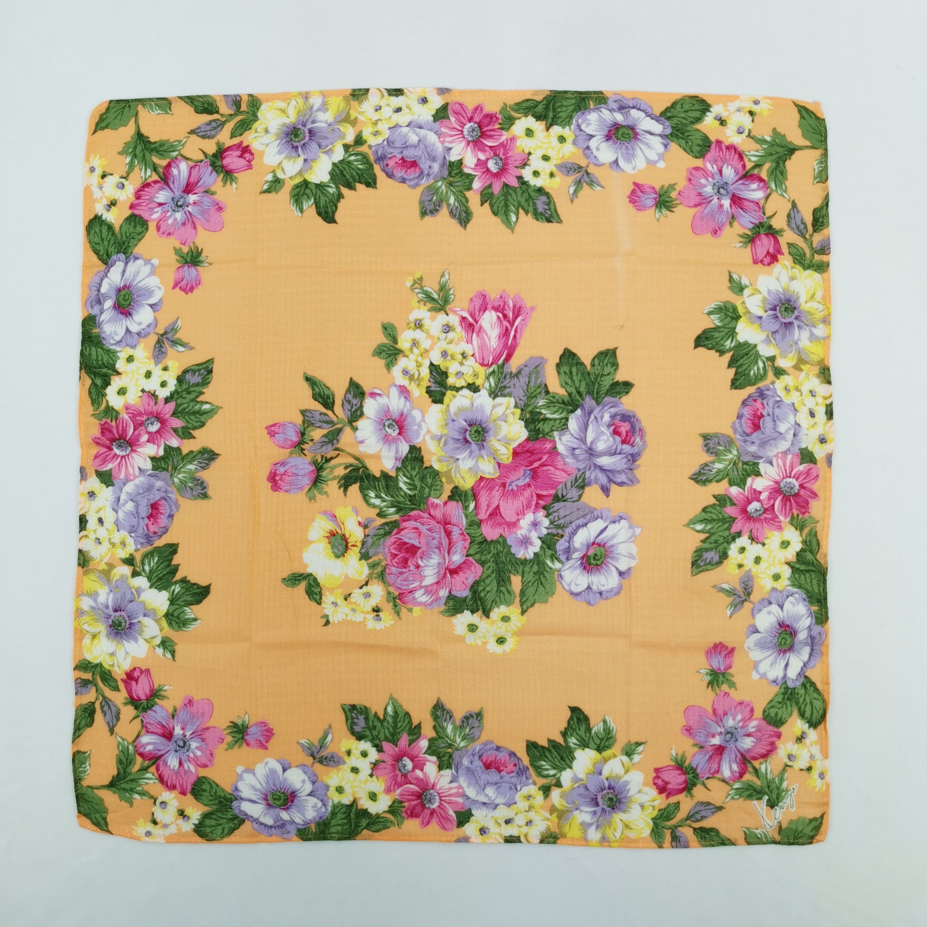Kenzo Vintage KENZO Paris Handkerchief Neckerchief Bandana Size ONE SIZE - 2 Thumbnail