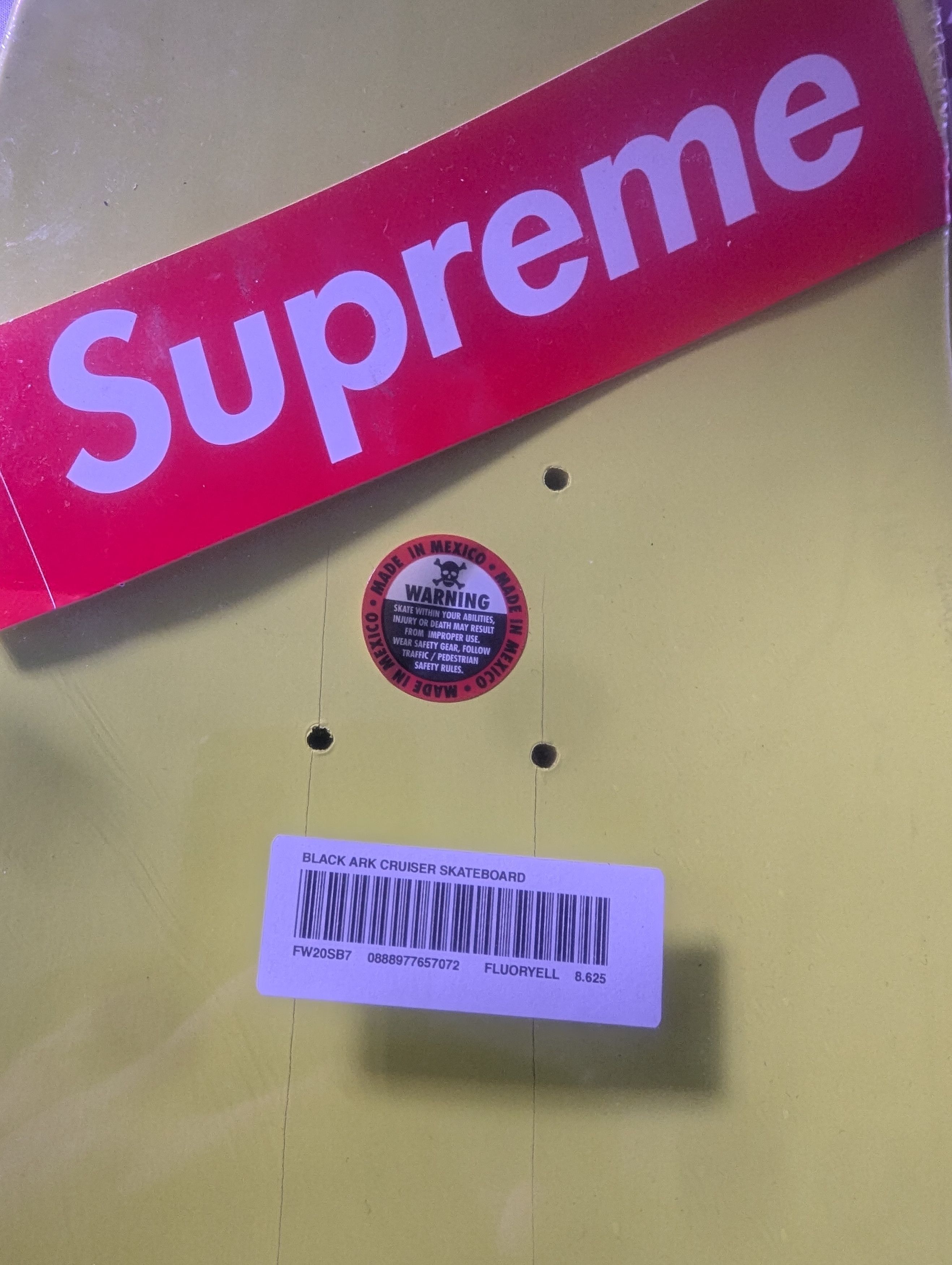Supreme Supreme Black Ark Cruiser Skateboard Size ONE SIZE - 4 Thumbnail