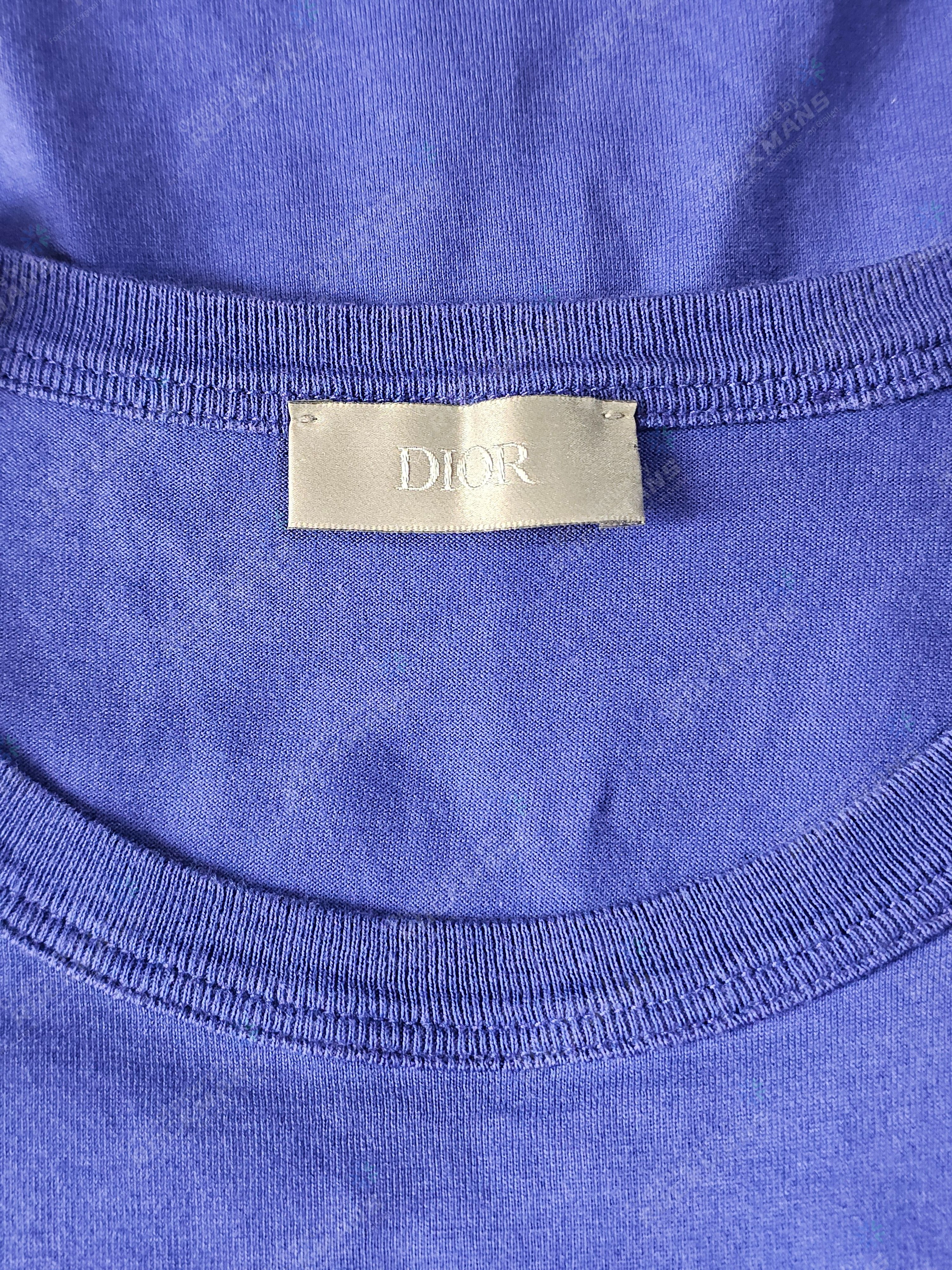 Dior Dior Homme Blue CD Icon Embroidered Size M Size US M / EU 48-50 / 2 - 4 Thumbnail