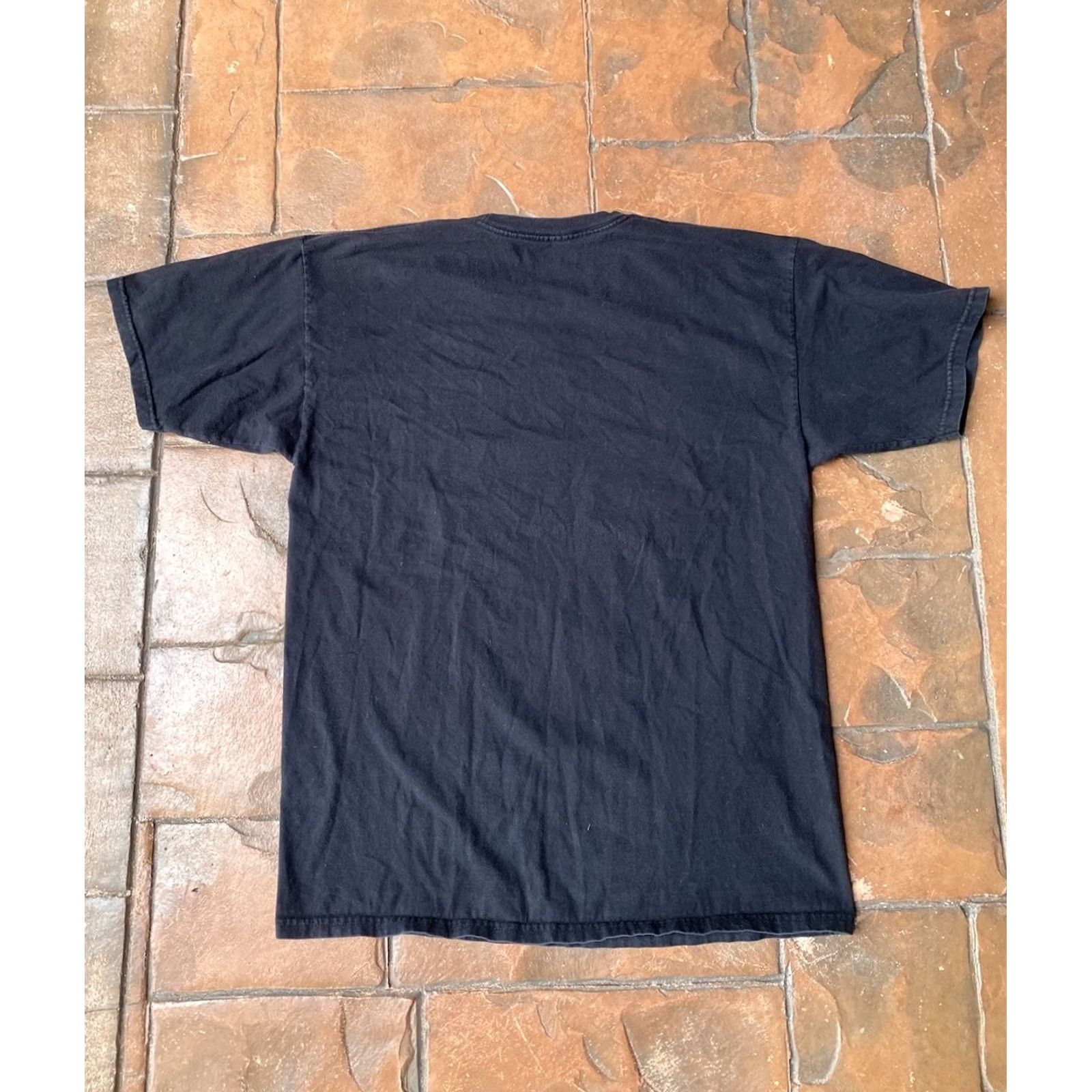 Hard Rock Cafe VINTAGE Hard Rock Cafe T-Shirt Large Mens Brown Cotton Graphic Print Grunge Y2K Las Vegas Guitar Wings 90s Theme Size US L / EU 52-54 / 3 - 3 Thumbnail