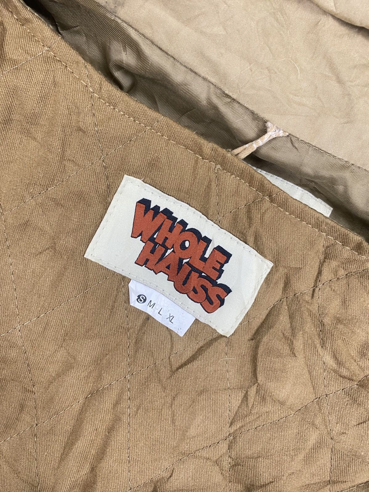 Japanese Brand Vintage Whole Hauss Military Patch Jacket Size US S / EU 44-46 / 1 - 11 Thumbnail