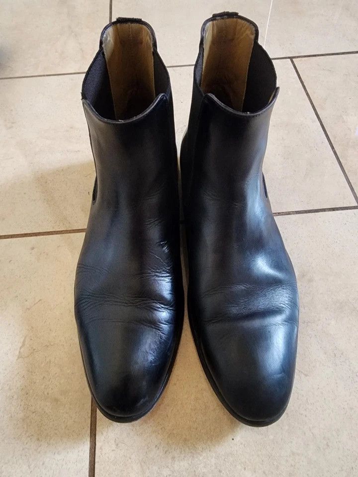 Other Ace Marks AceMarks Chelsea Boots Size 12 D Black Plain Toe Size US 12 / EU 45 - 5 Thumbnail