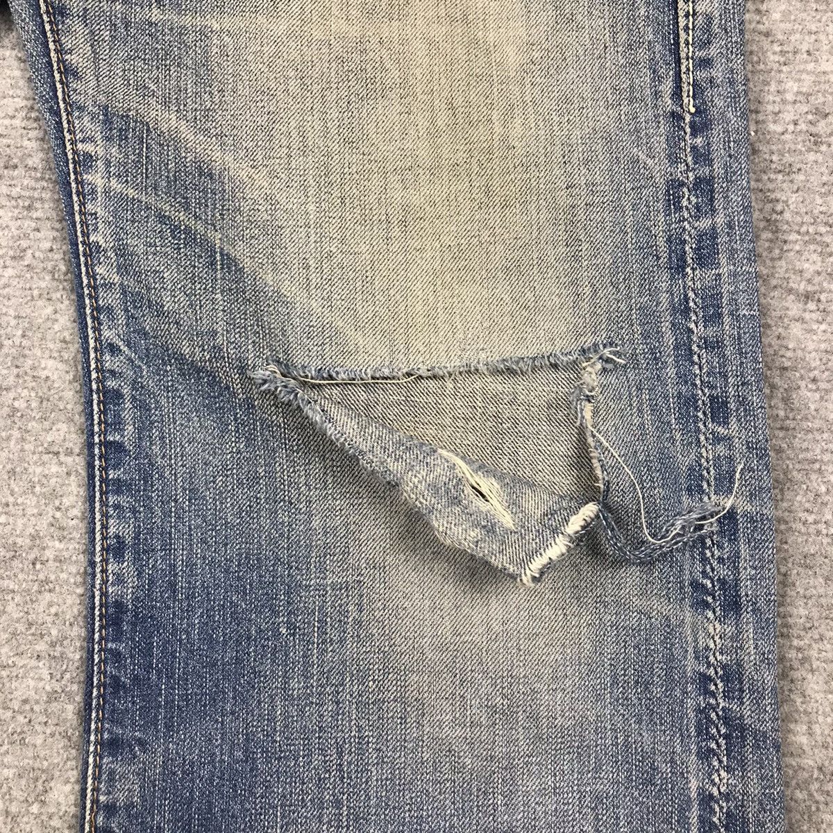 Japanese Brand × Johnbull JOHN BULL DISTRESSED DENIM RARE DENIM PANTS 145 Size US 30 / EU 46 - 6 Thumbnail