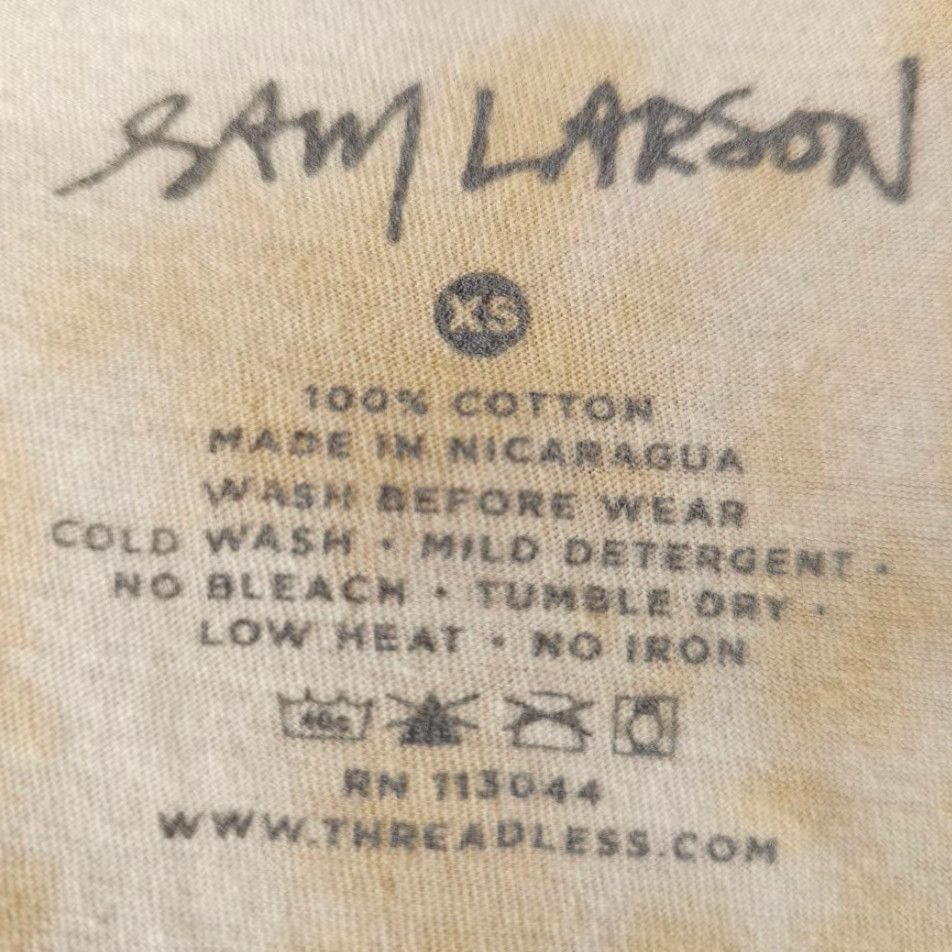 MCM VINTAGE Alien Cowboy T Shirt Mens Size Medium Yellow Tie Dye Sam Larson Mid Century Modern MCM Size US M / EU 48-50 / 2 - 5 Thumbnail