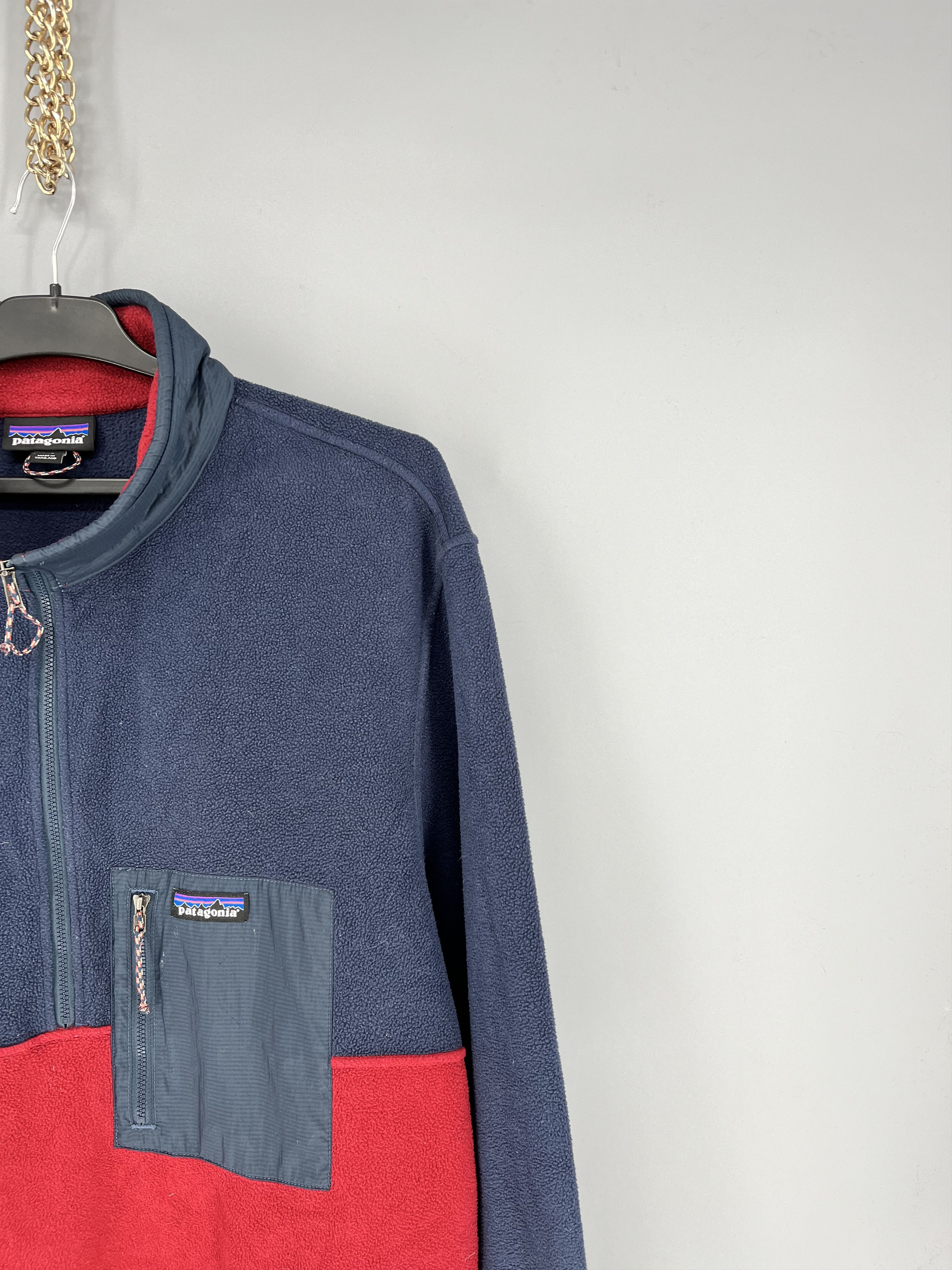Patagonia Vintage Patagonia Synchilla Fleece Jacket Zip Pocket Size US XXL / EU 58 / 5 - 5 Thumbnail