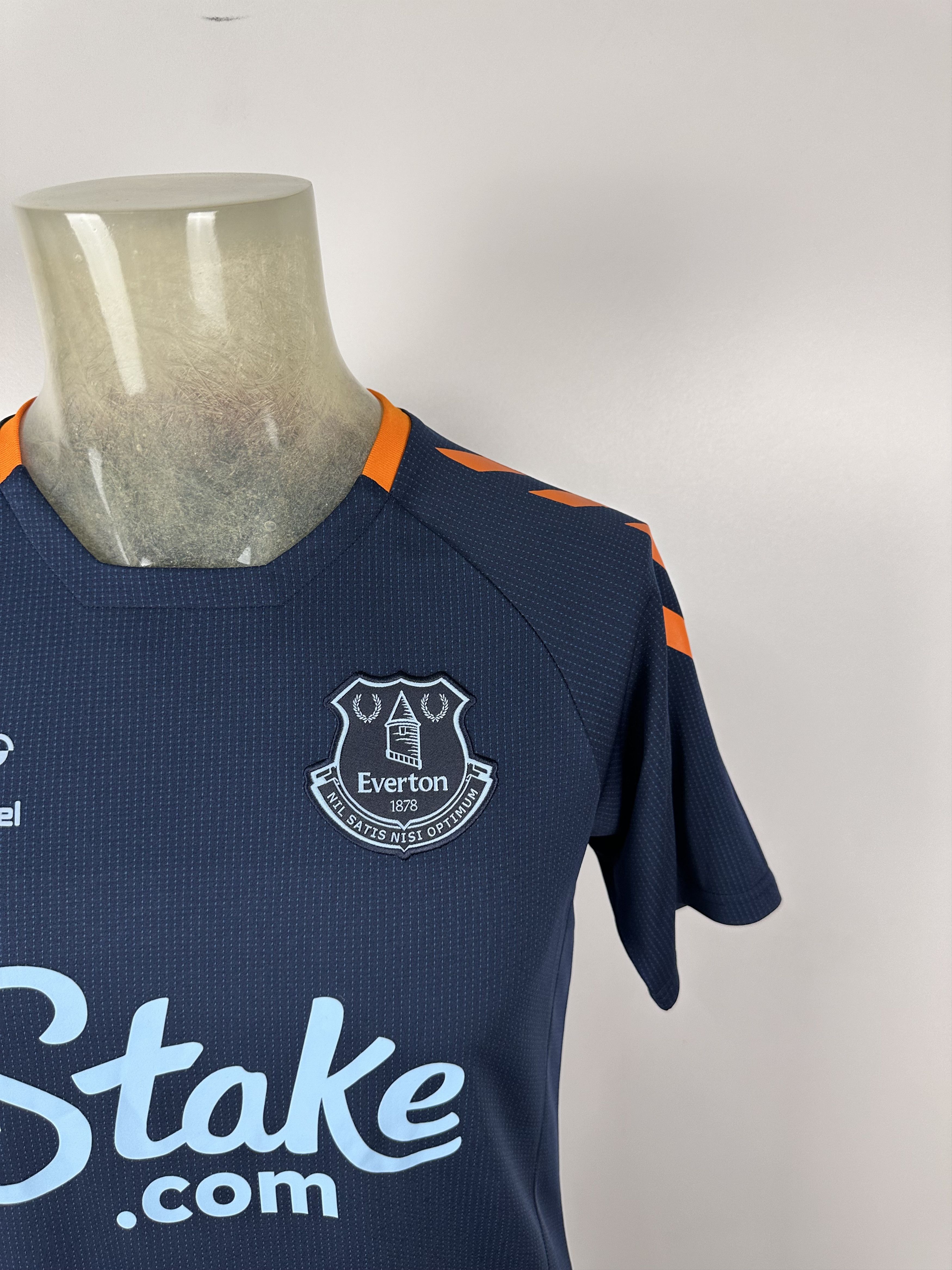Hummel Everton 2022 2023 FOOTBALL SHIRT SOCCER JERSEY HUMMEL Sz S Size US S / EU 44-46 / 1 - 2 Thumbnail