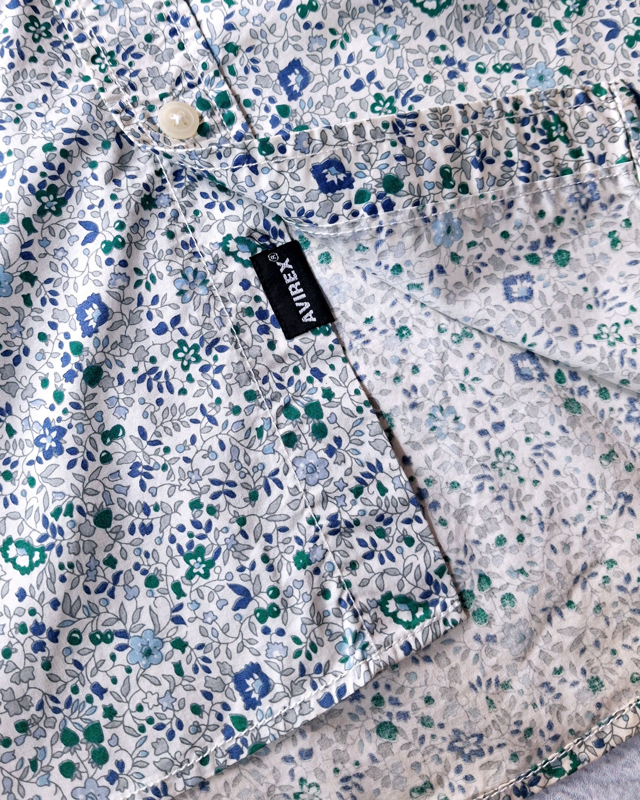 Avirex AVIREX FLORAL BUTTON DOWN SHIRT Size US M / EU 48-50 / 2 - 3 Thumbnail