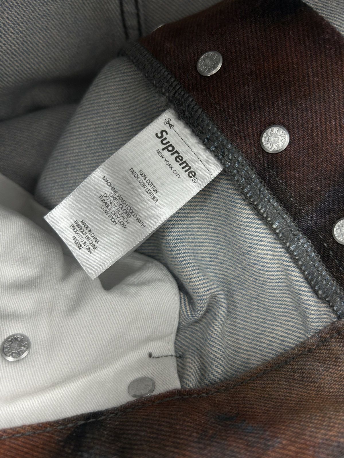 Supreme Supreme FRAZETTA loose fit jeans Size US 30 / EU 46 - 8 Thumbnail