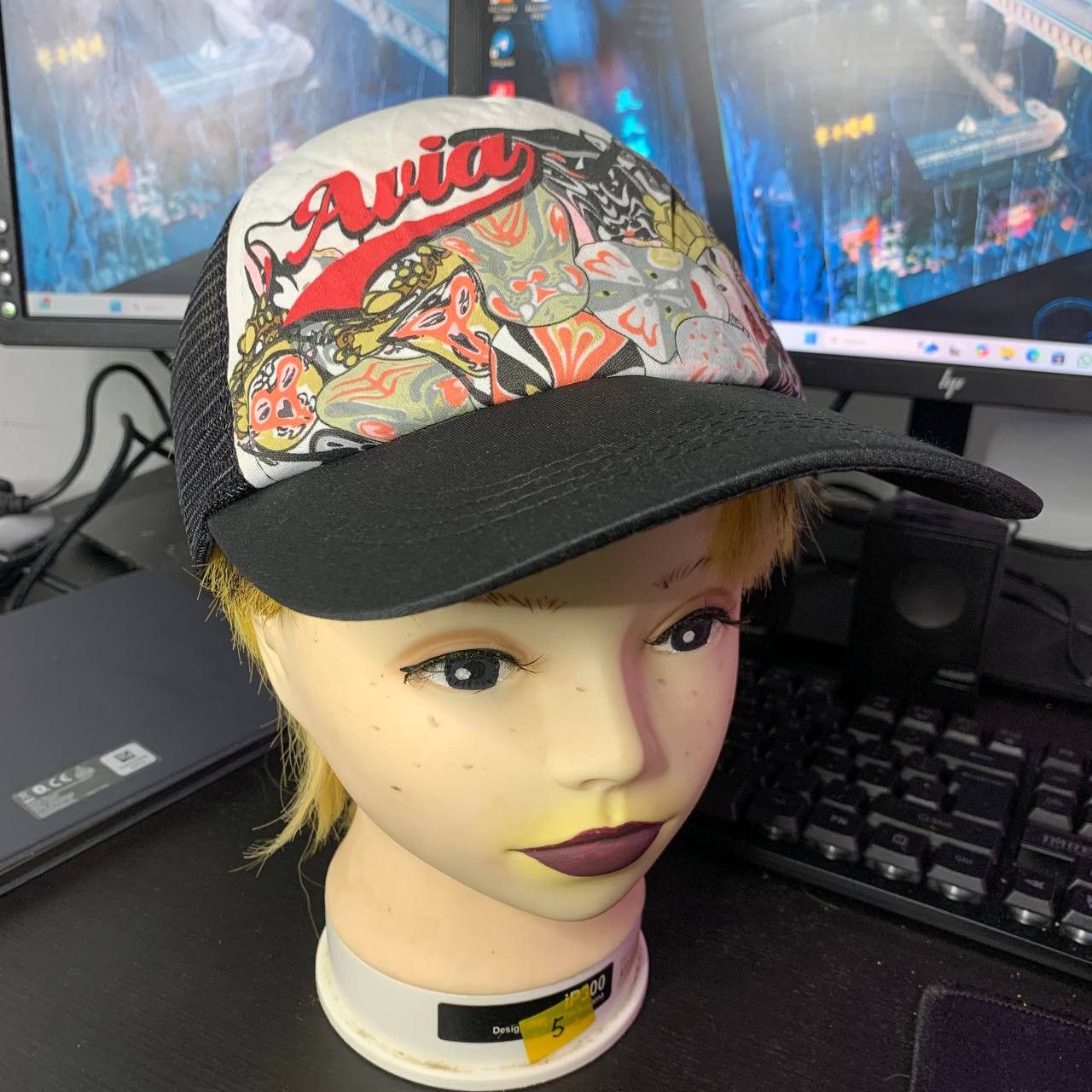 Japanese Brand RARE AVIA TRUCKER HAT Size ONE SIZE - 1 Thumbnail