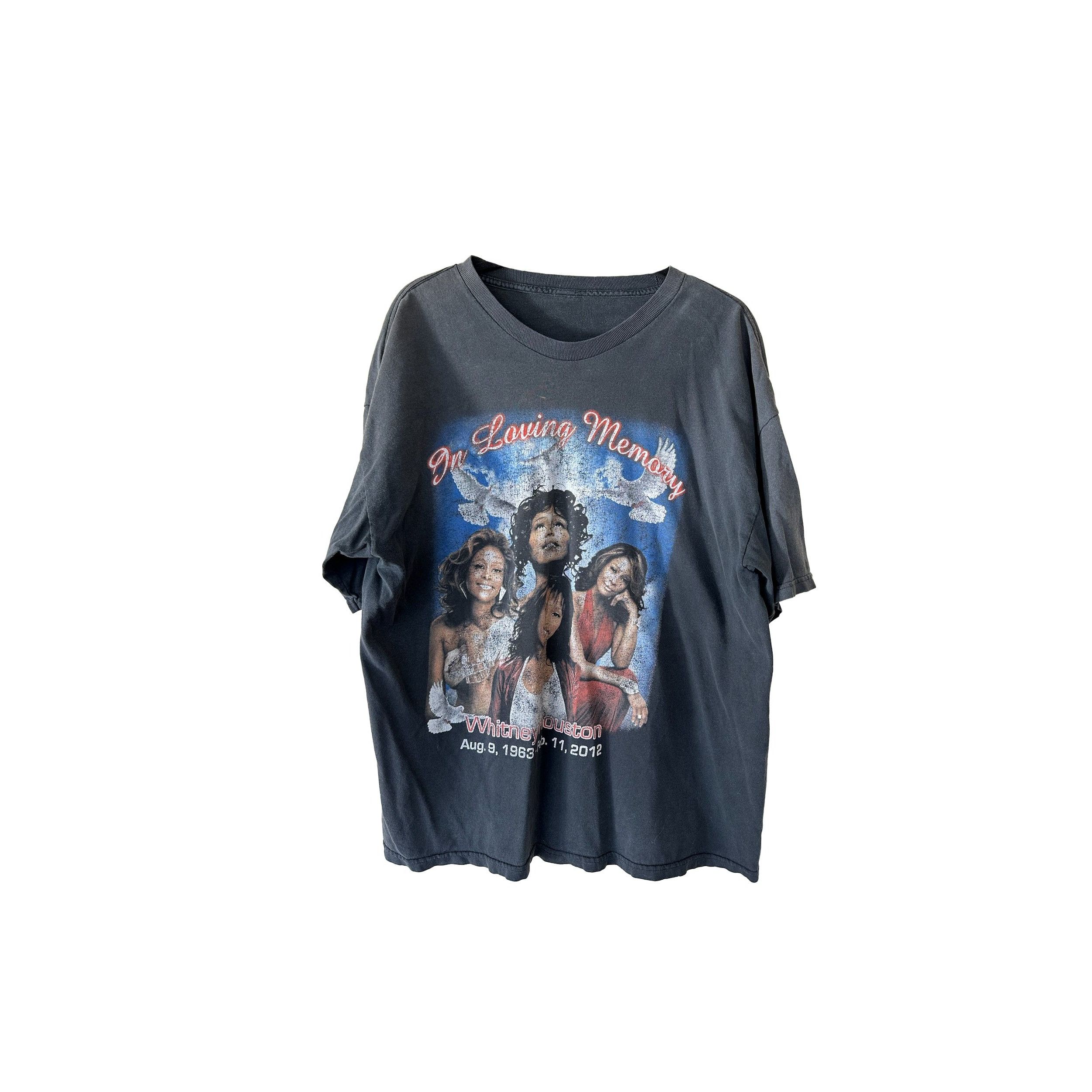 Vintage In Loving Memory Whitney Houston Vintage Tee Size US XL / EU 56 / 4 - 1 Thumbnail