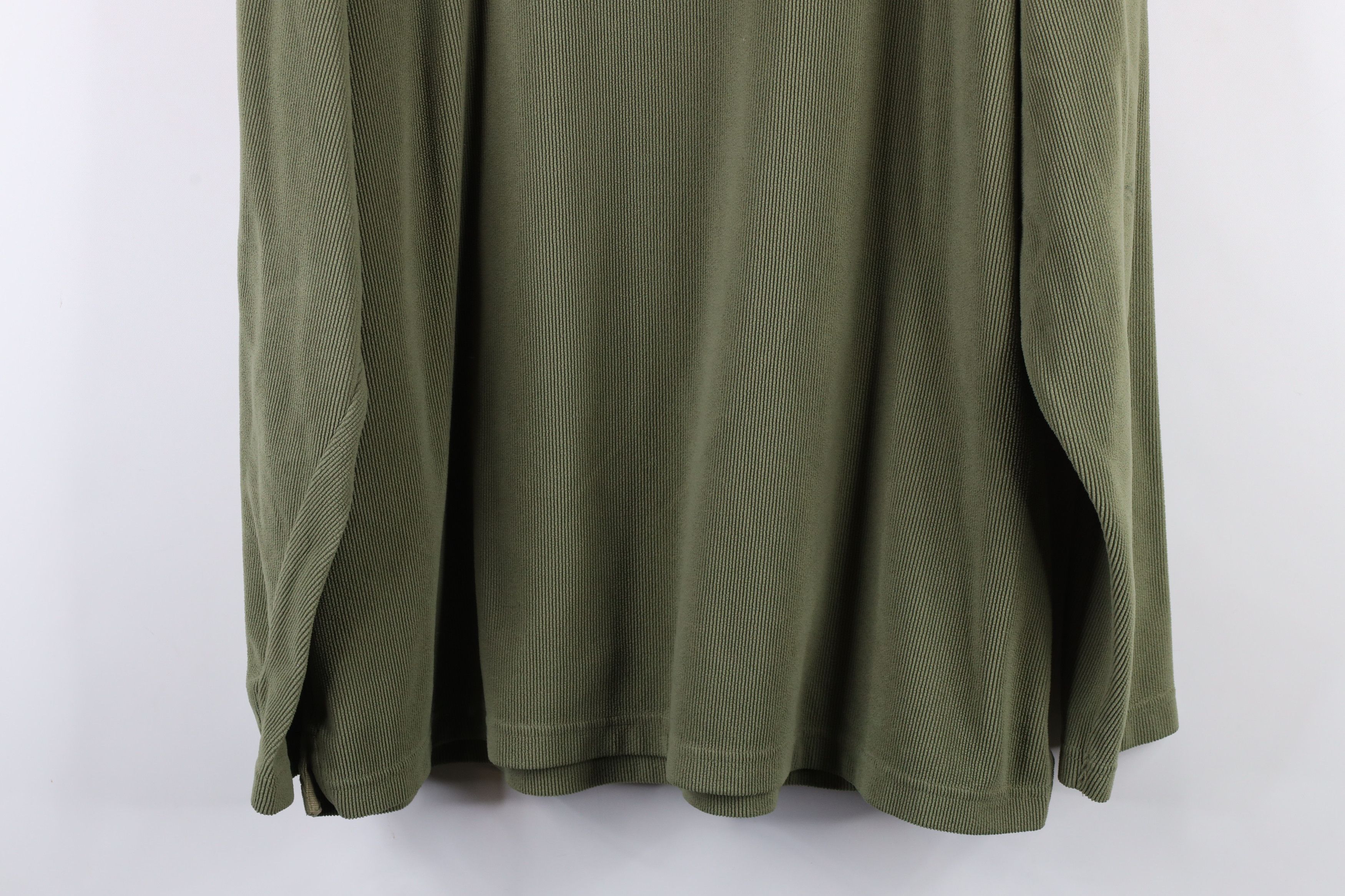 Columbia Vintage 90s Columbia Ribbed Fleece Mock Neck Sweater Green Size US XXL / EU 58 / 5 - 14 Thumbnail