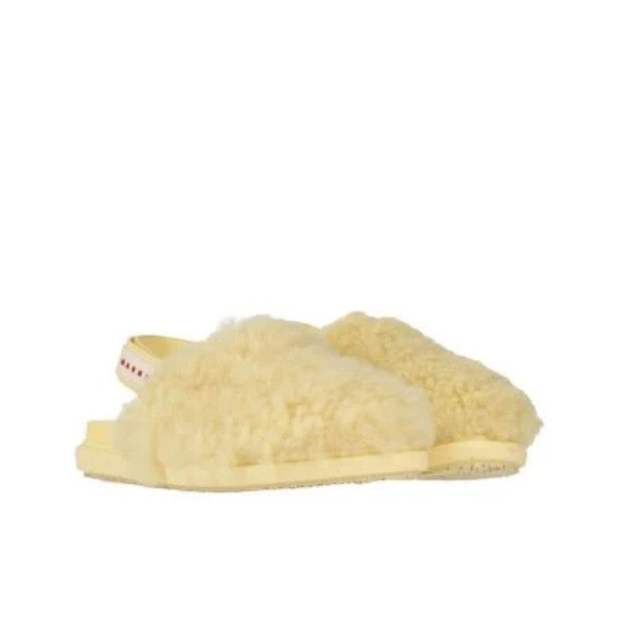 Marni Marni Yellow Mule Clog Sandals Size US 8 / IT 38 - 2 Thumbnail
