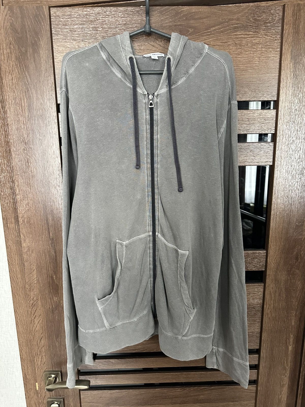 James Perse James Perse Zip Hoodie Size US XL / EU 56 / 4 - 2 Thumbnail