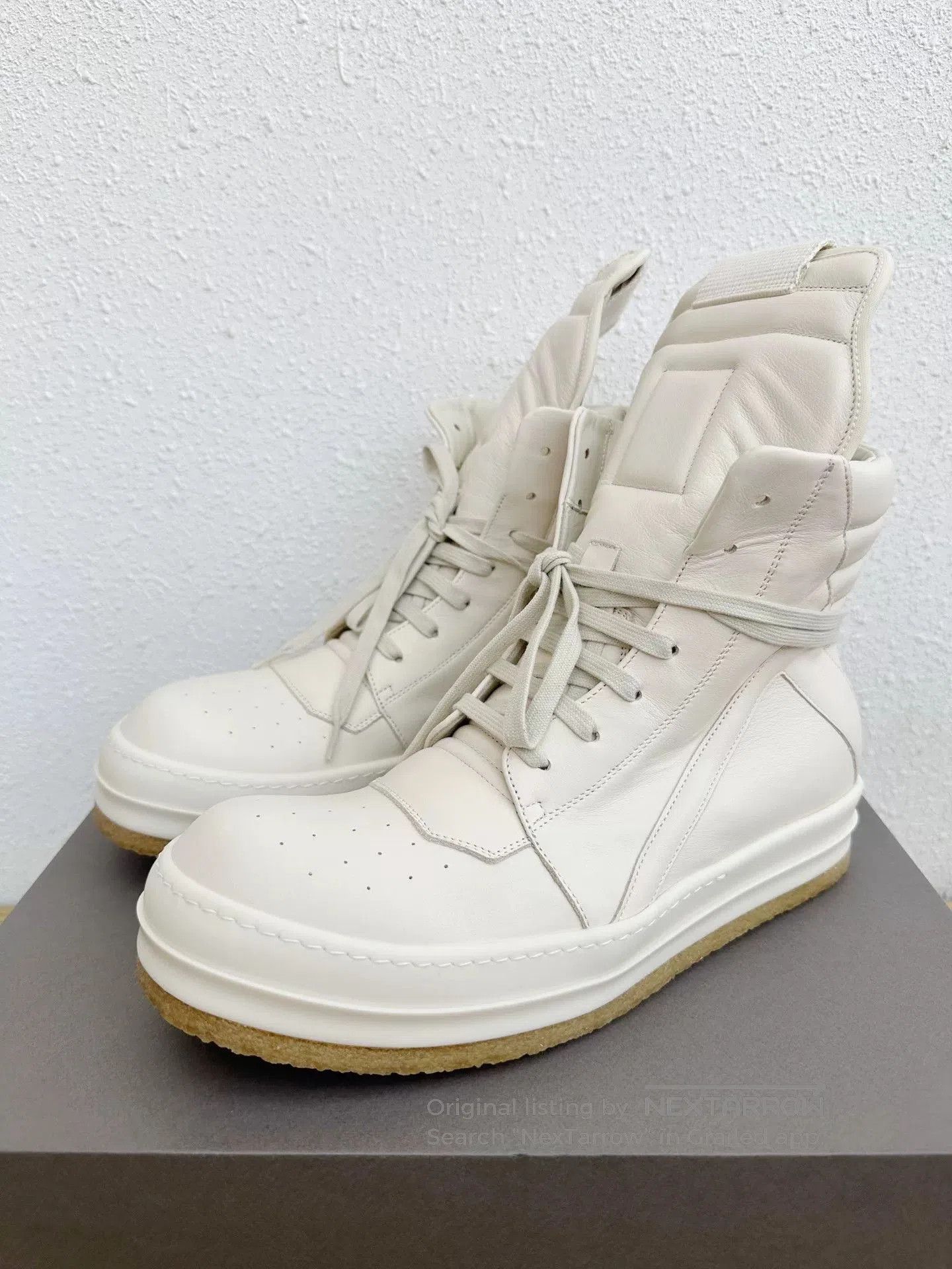 Rick Owens Rick Owens Milk White Thick Sole 43. Size US 10 / EU 43 - 2 Thumbnail