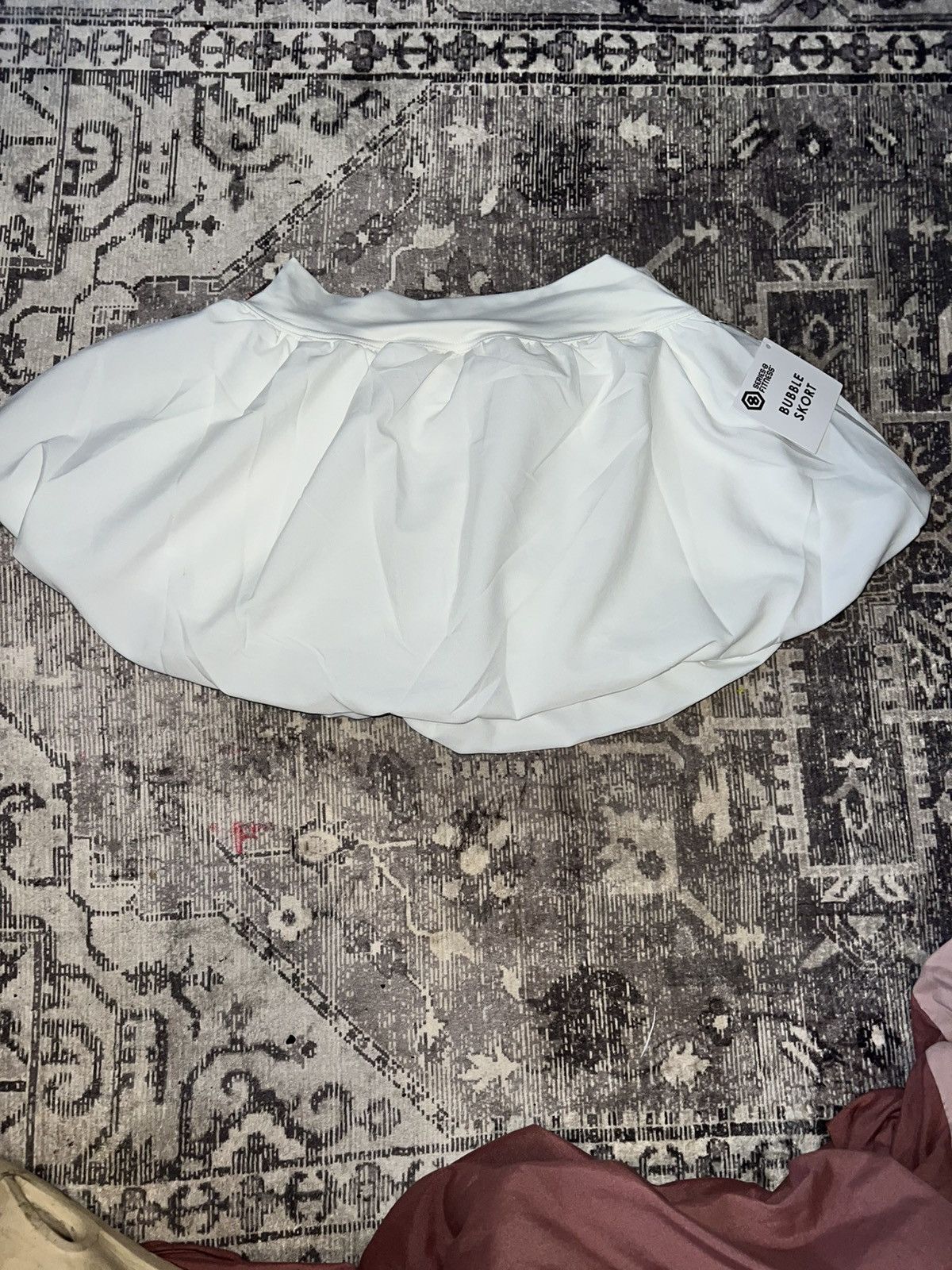 Other White Bubble Mini Skirt Size 28" / US 6 / IT 42 - 3 Thumbnail