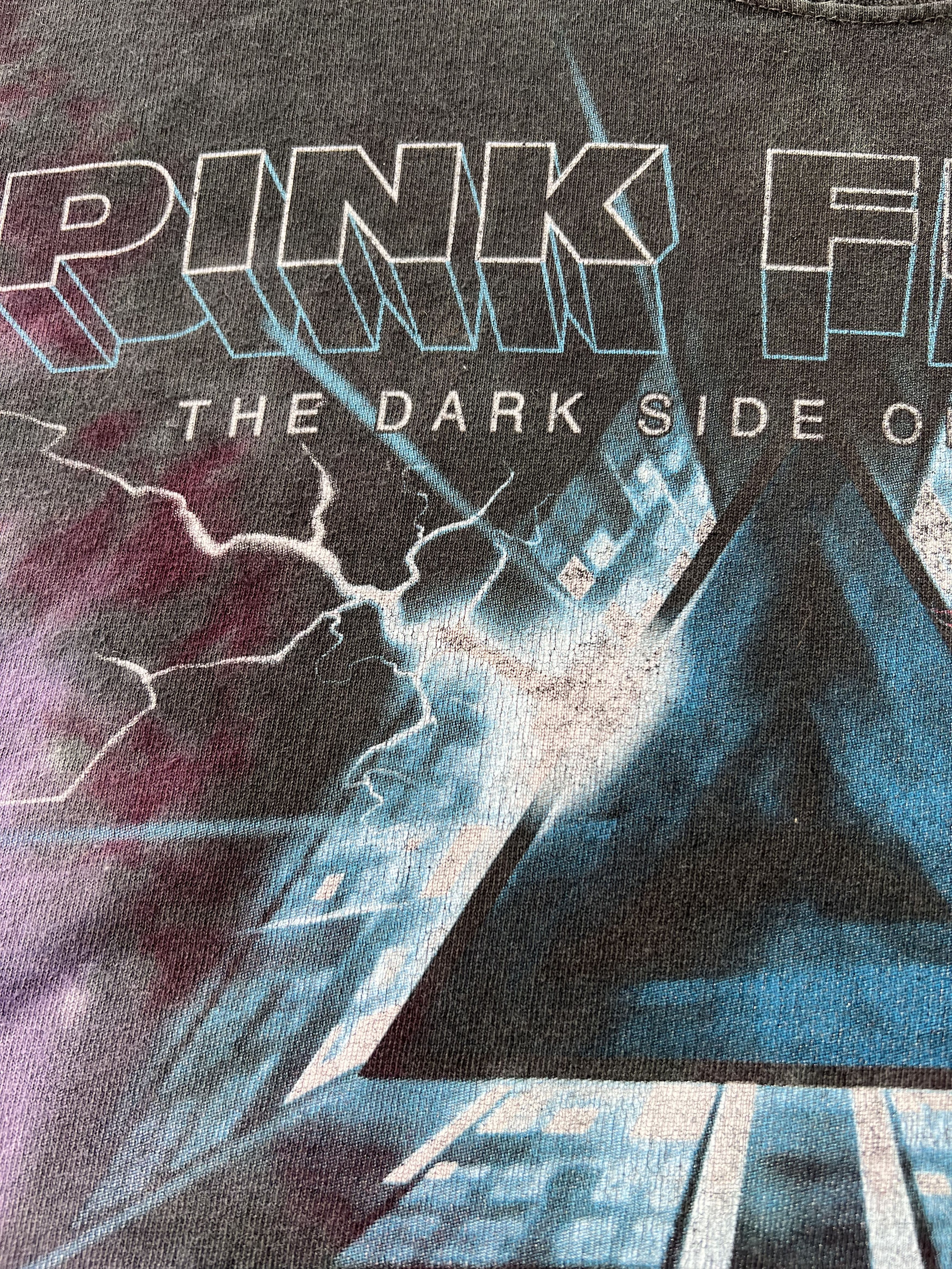 Band Tees Vintage 2000s Pink Floyd Liquid Blue Tie Dye T-shirt Size US M / EU 48-50 / 2 - 4 Thumbnail