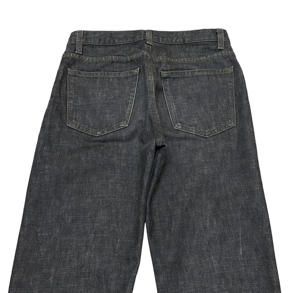 Helmut Lang × If Six Was Nine × Vintage Rare Design Vintage Brand Helmut Lang Grey Jeans 1998s Size US 27 - 4 Thumbnail
