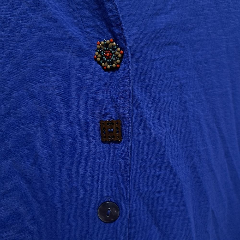 Other Soft Sorroundings Danielle Mixed Button Placket Trapezoid He Size S / US 4 / IT 40 - 8 Thumbnail