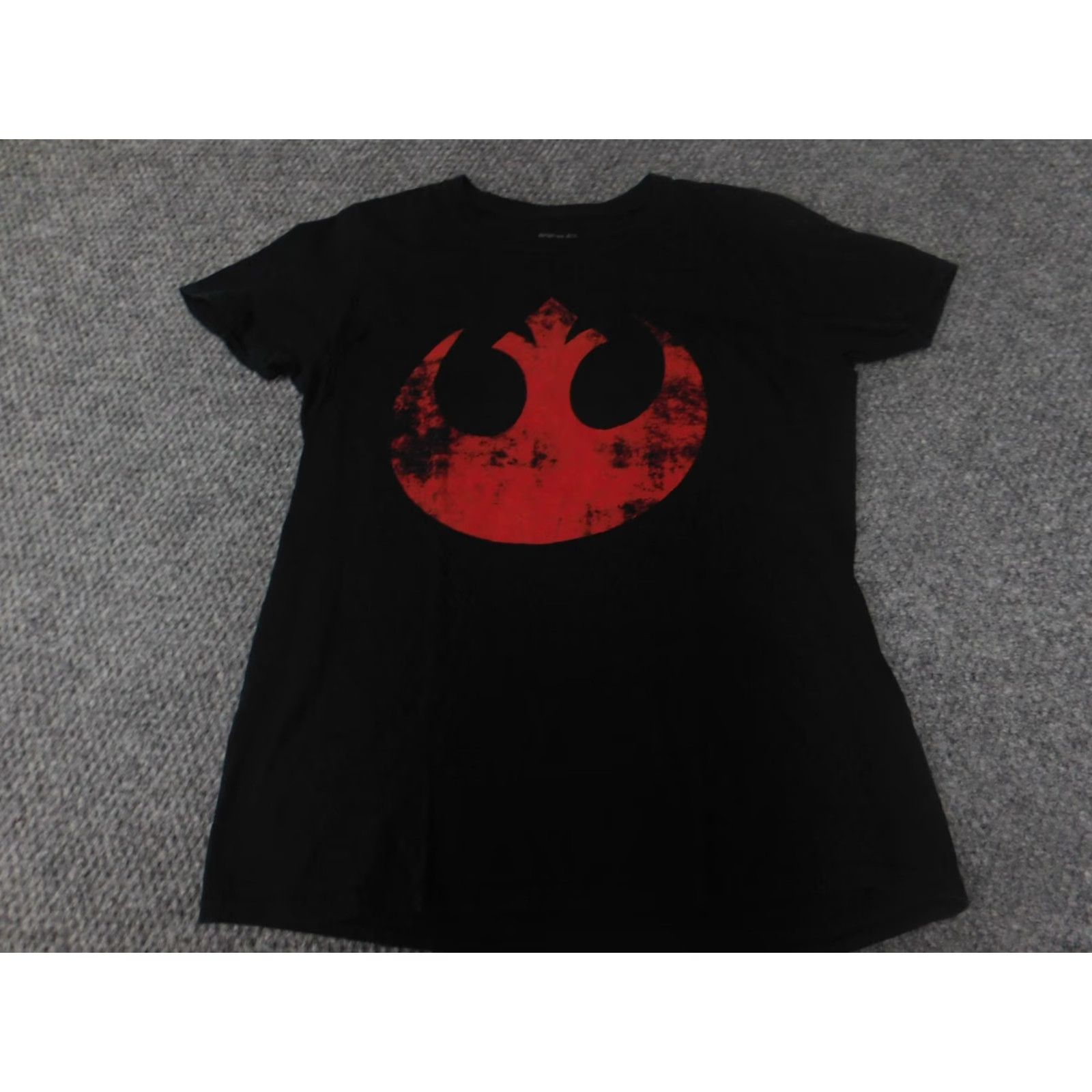 Star Wars Star Wars Shirt Mens Small Black Darth Vador Star Wars Logo Knit Cotton T-Shirt Short Sleeve Crew Neck Breathable 90s Theme Regular Men Size US S / EU 44-46 / 1 - 2 Thumbnail
