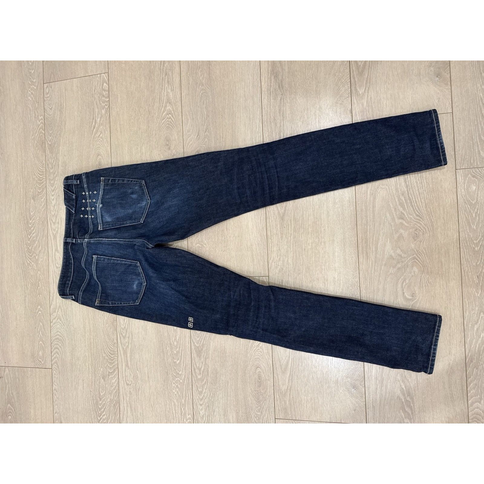 Ksubi Ksubi Slim Skinny Stretch Denim Button Fly Jeans Blue Size US 30 / EU 46 - 5 Thumbnail