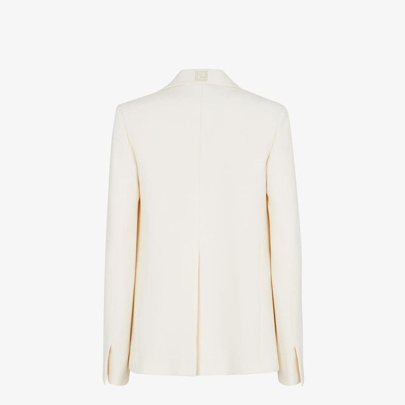 Fendi o1B3y1r0326 Jacket in White Size XS / US 0-2 / IT 36-38 - 2 Thumbnail