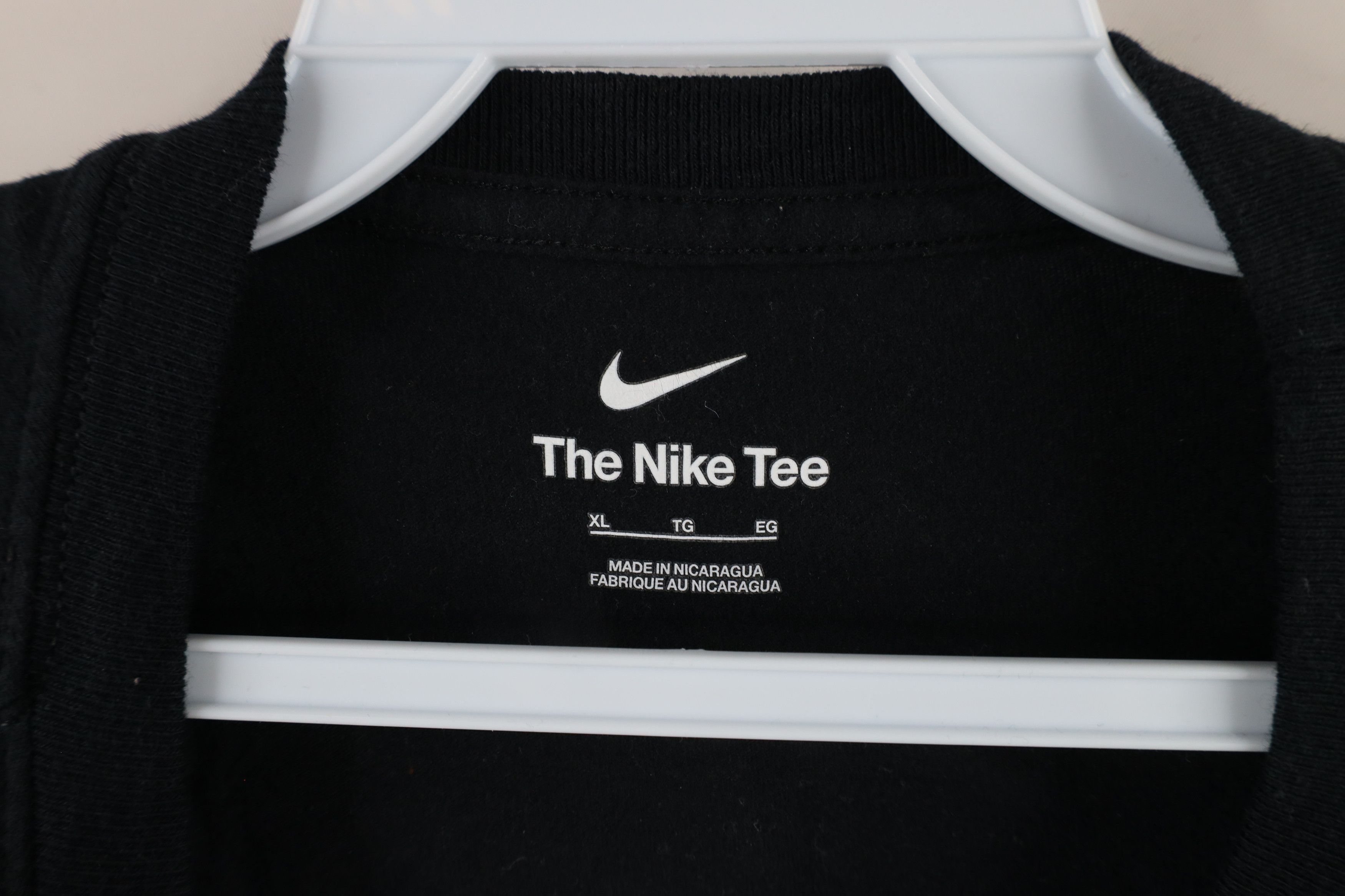 Nike × Vintage Nike Antetokounmpo Uno Card Game Short Sleeve T-Shirt Black Size US XL / EU 56 / 4 - 6 Thumbnail