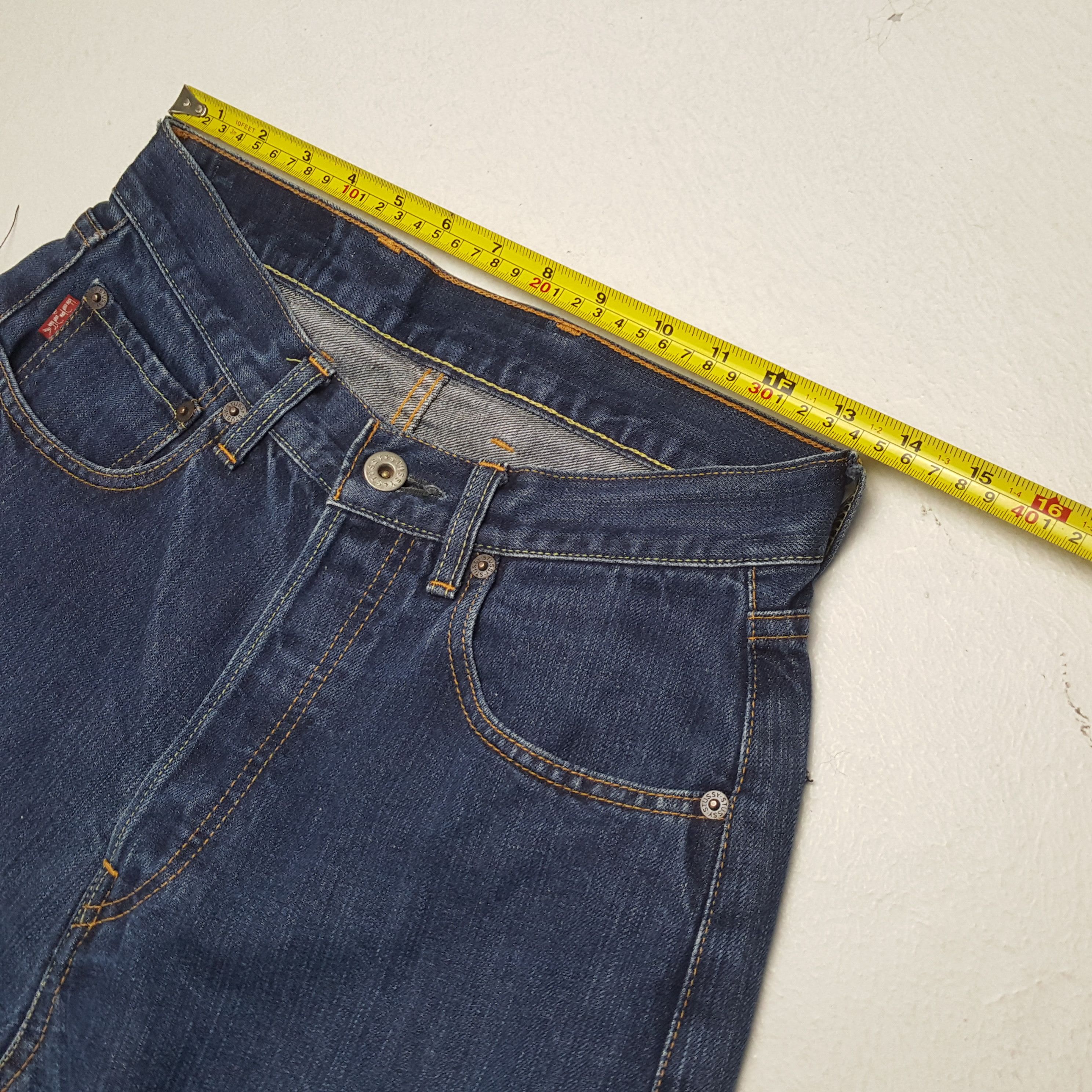 Japanese Brand STUSSY x Futura Streetwear Fashion Style Custom Art Jeans Size US 27 - 7 Thumbnail