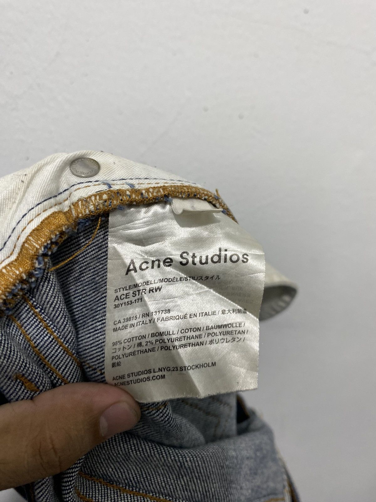 Acne Studios Acne Studio Jeans Size US 32 / EU 48 - 9 Thumbnail